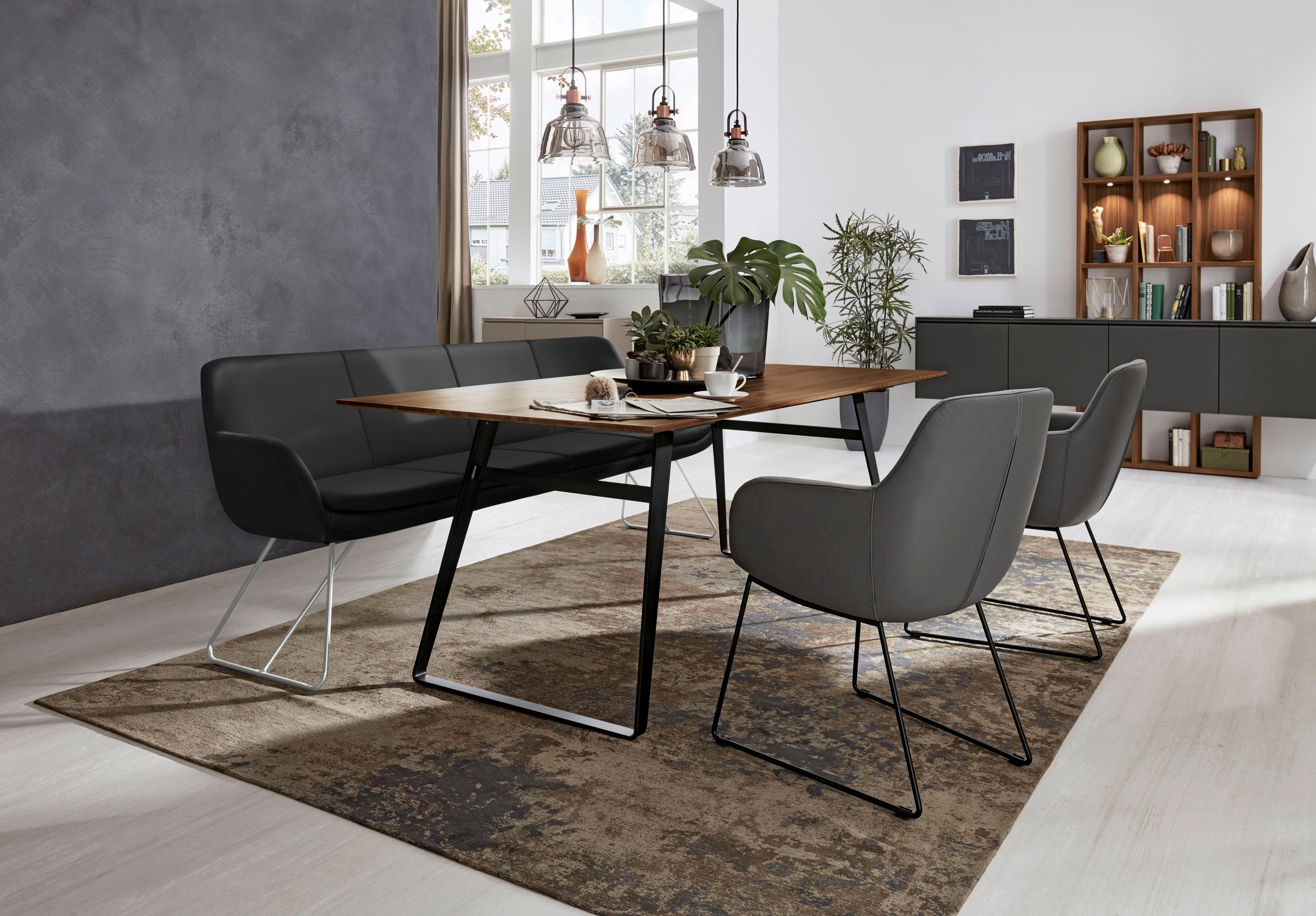 Musterring Essbank "Tavia" Schlittengestell in drei Ausführungen, Breite 18 günstig online kaufen