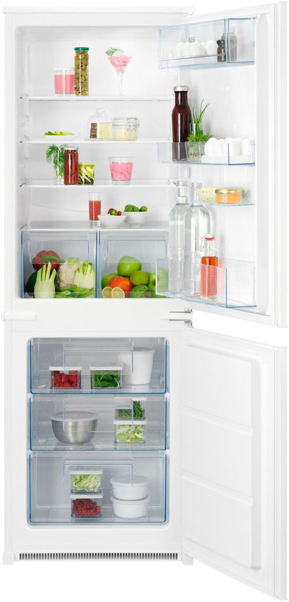 AEG Einbaukühlgefrierkombination Serie 5000 »TS5S161ES«, 233 Liter, ColdSen günstig online kaufen
