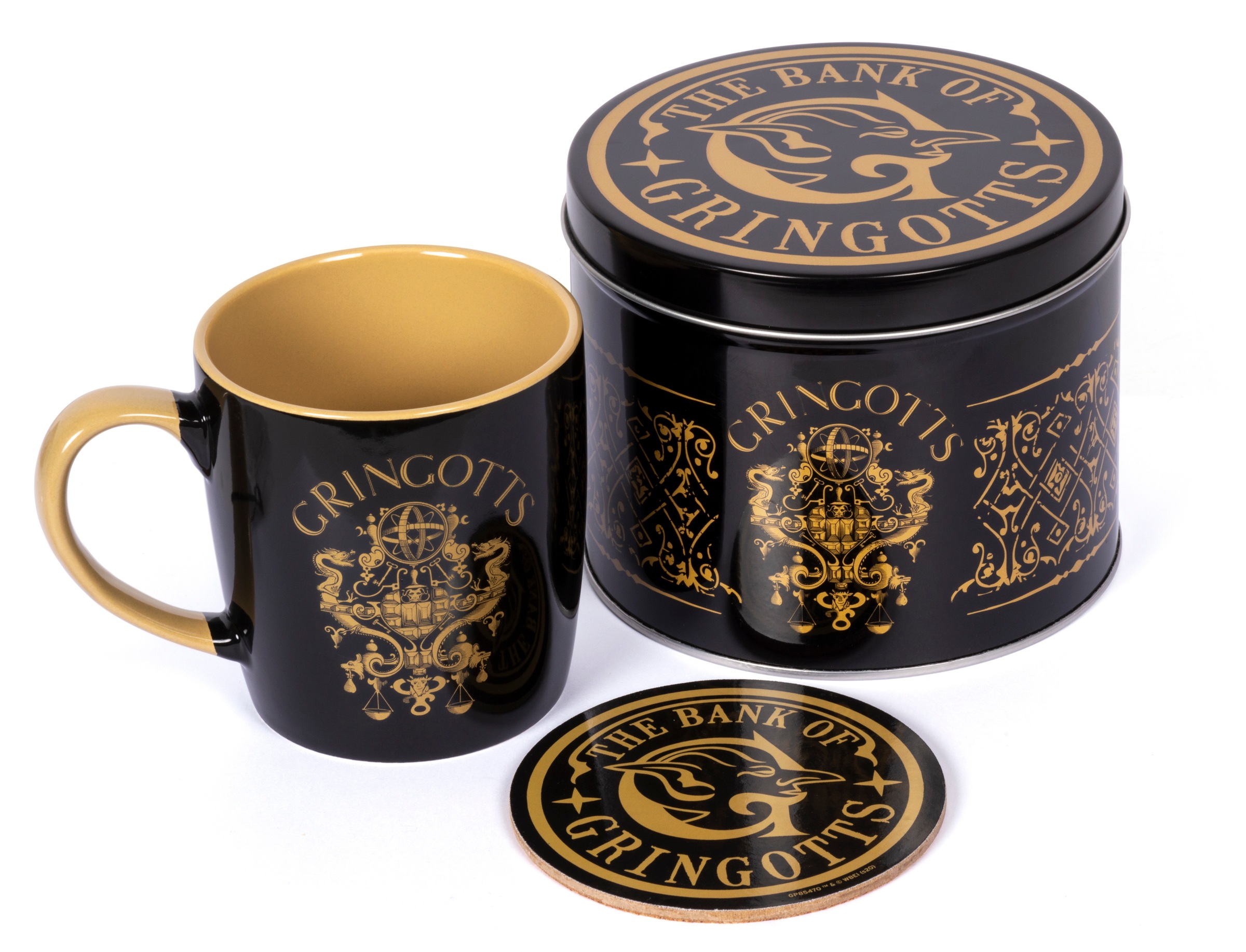 Bild von PYRAMID Tasse »Geschenkdose - Gringotts«, (Set, 3 tlg.)