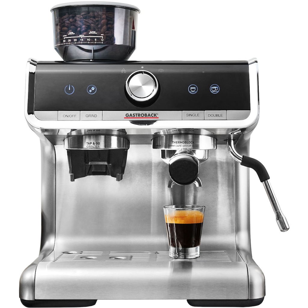 Gastroback Siebträgermaschine »42616 Design Espresso Barista Pro«