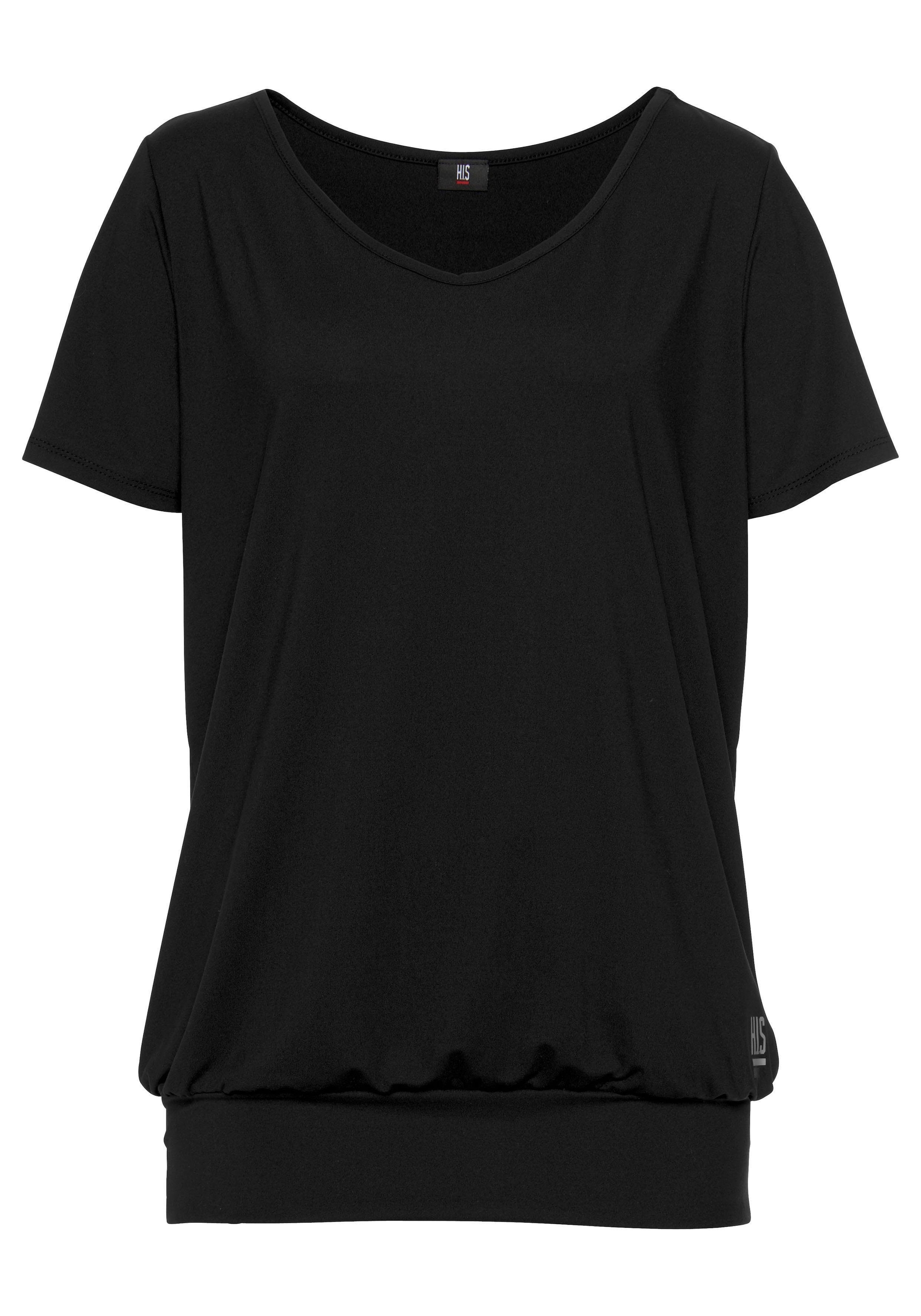 H.I.S T-Shirt Spar-Set, 2er-Pack,  Kurzarm,  figurumspielende Passform,  aus elastischem Single-Jersey