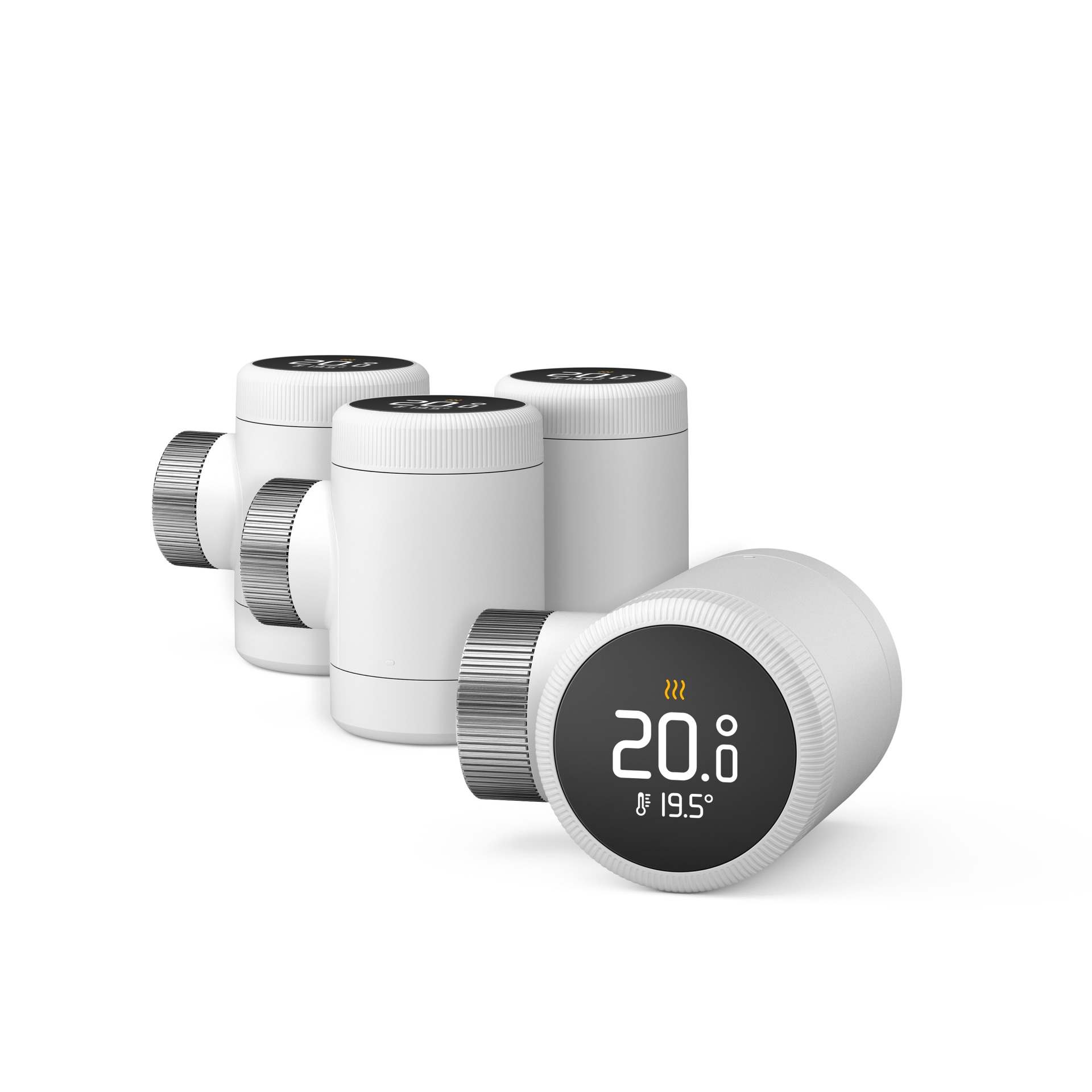 Tado Heizkörperthermostat »Bridge + 4x Smartes Heizkörperthermostat (Line X)«