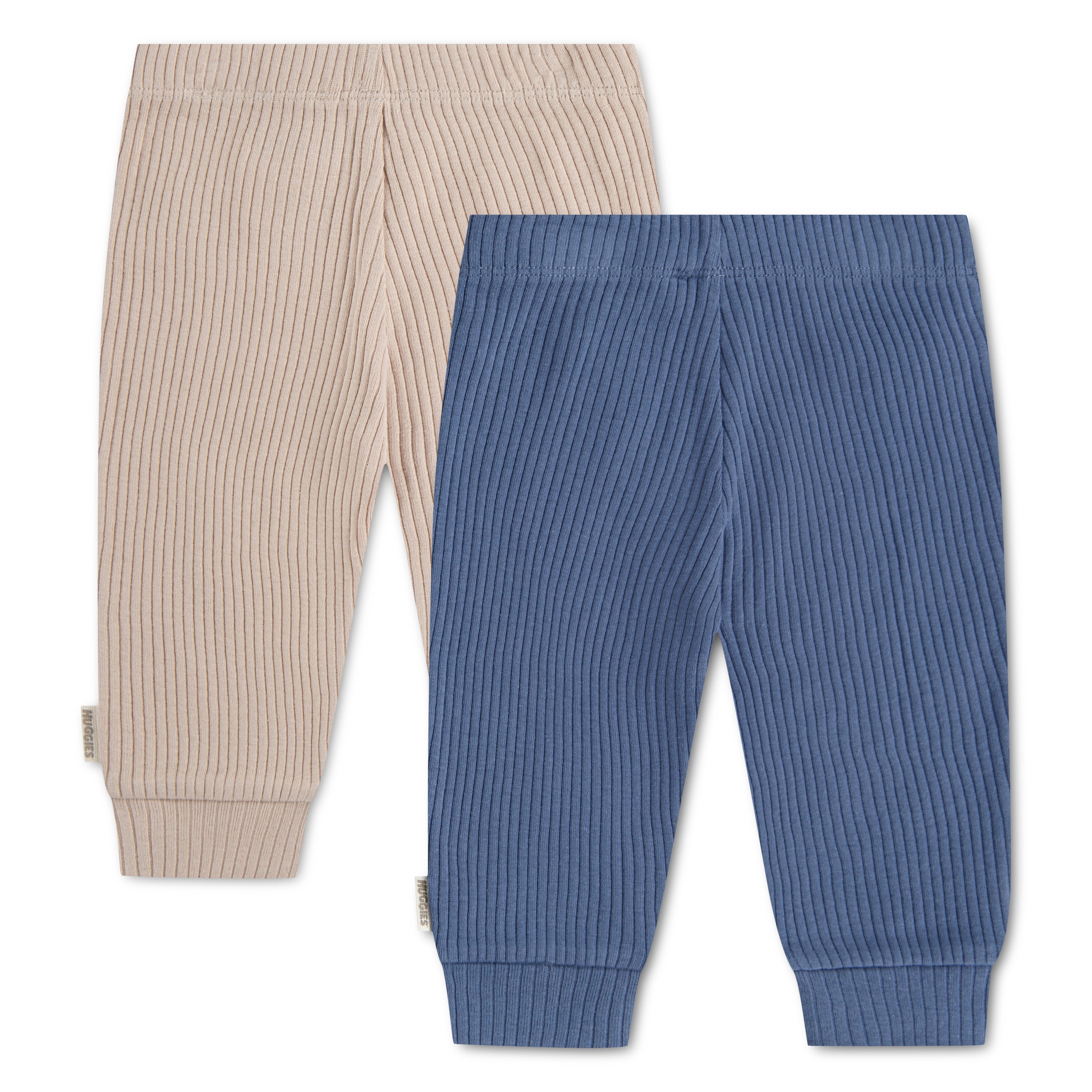 HUGGIES babywear Schlupfhose »HUGB 2PK BOTTOMS«  super bequem, aus Baumwolle mit Rippstruktur