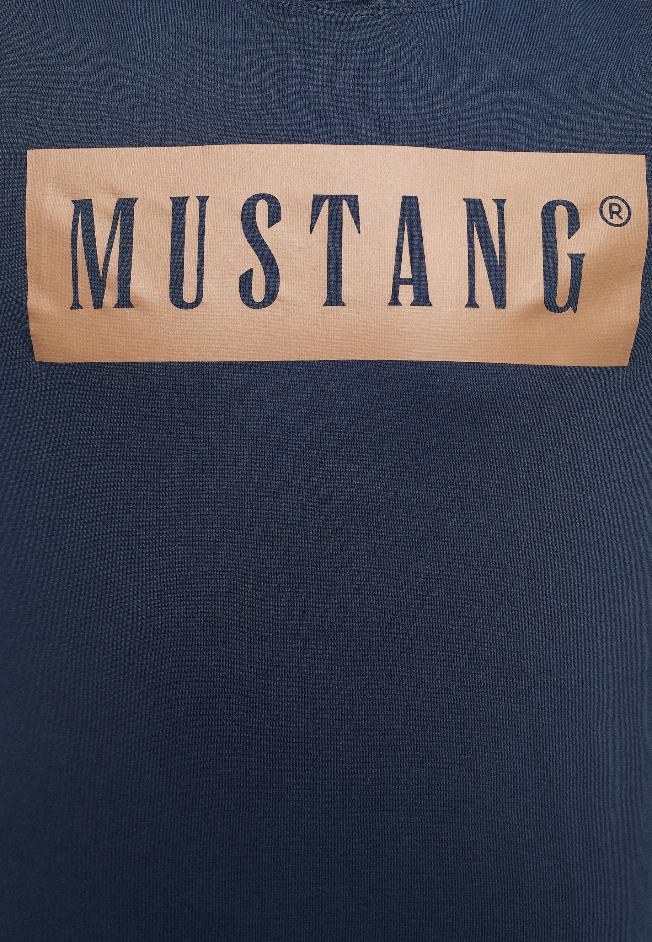 MUSTANG »Mustang Print-Shirt« bei T-Shirt Kurzarmshirt online