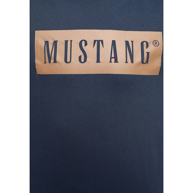 MUSTANG Kurzarmshirt »Mustang T-Shirt Print-Shirt« online bei