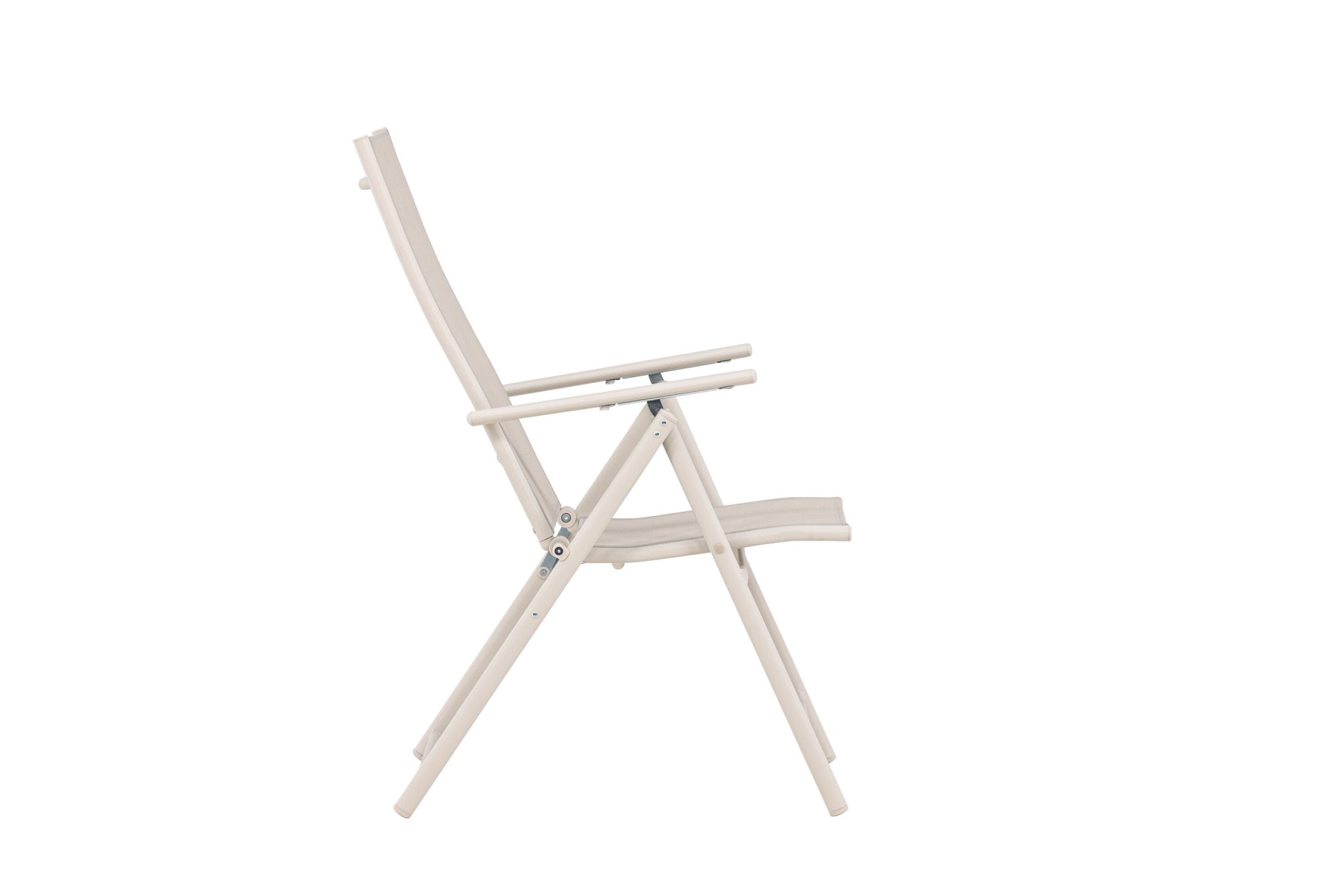 Venture Home Gartenstuhl »Levanzo, 2er-Set Gartenstühle klappbar, belastbar bis 110 kg« () Stuhlset, Stahlrahmen, Textilene-Sitz, klappbar, verstellbare Lehne