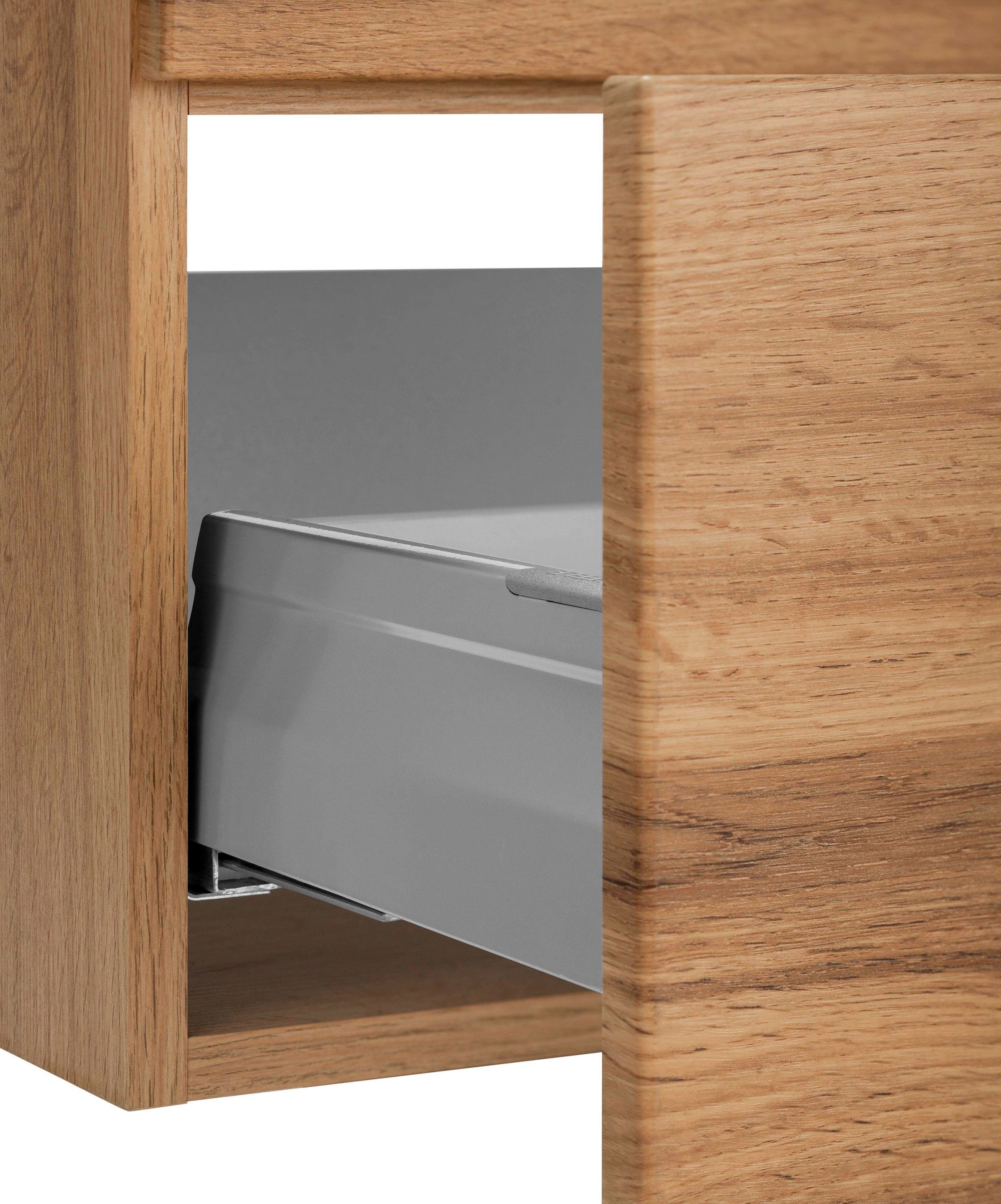 welltime Waschbeckenunterschrank »Ravenna«, Breite 60 cm, mit Soft-Close-Funktion