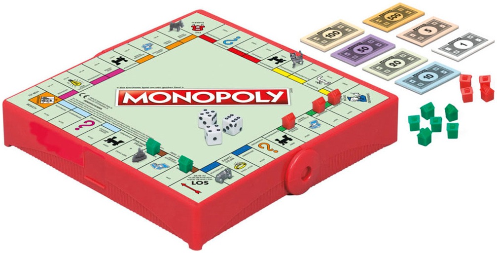 Hasbro Spiel »Monopoly Kompakt«