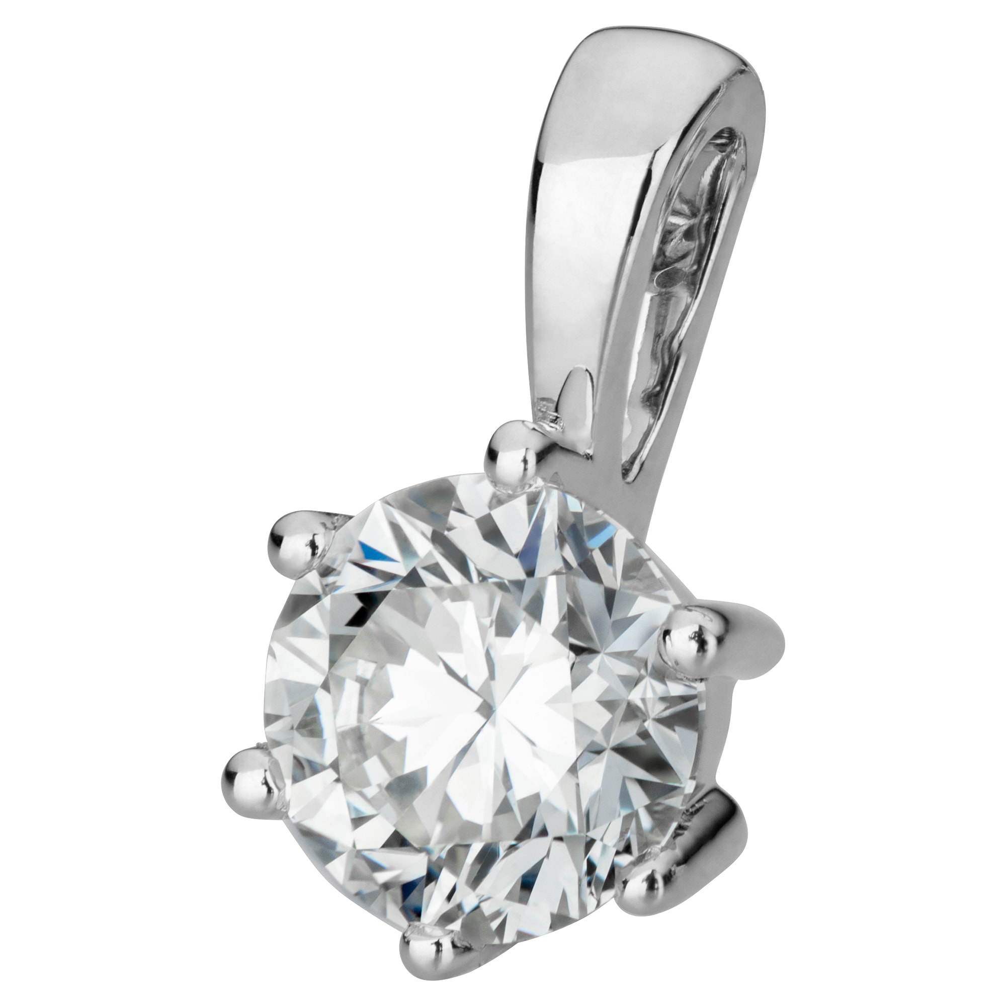 Orolino Kette mit Anhänger »750/- Weißgold 1 Brillant 1,0 ct.«