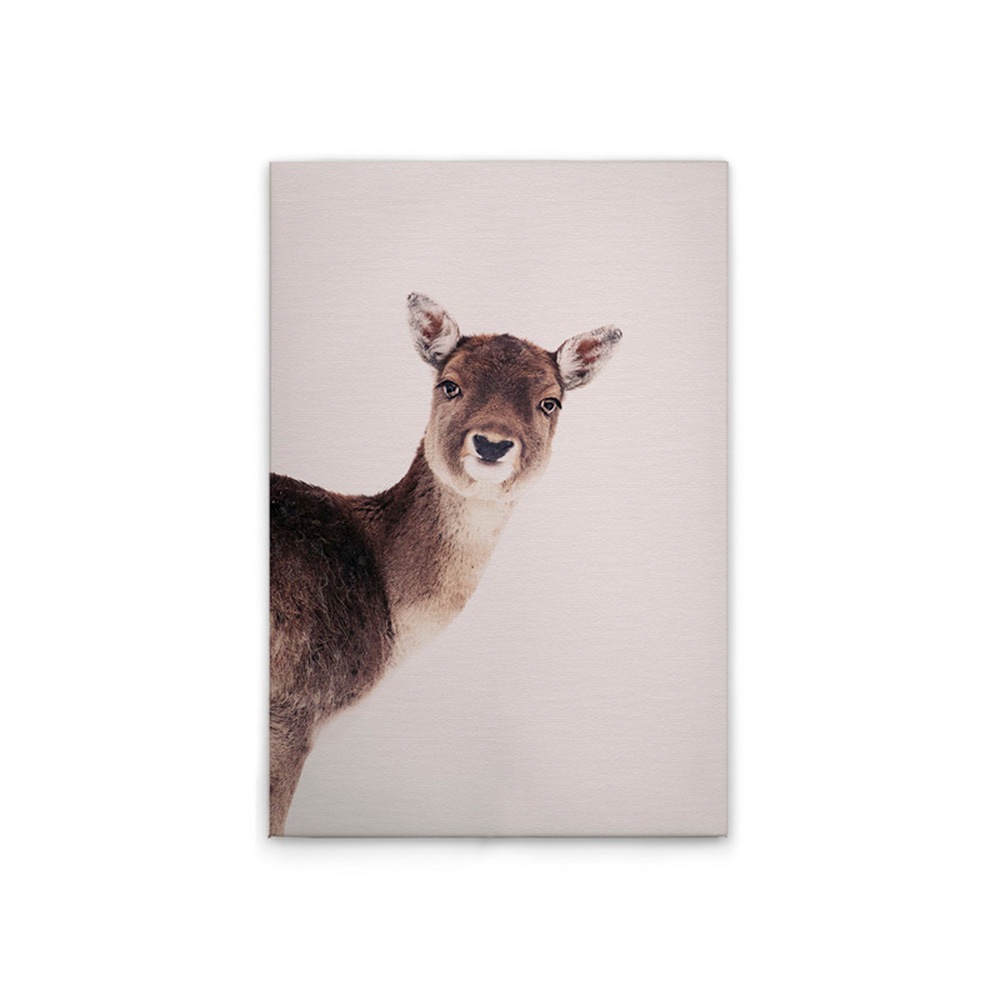 A.S. Création Leinwandbild »Deer Rose - Wandbild Beige Braun Creme Keilrahm günstig online kaufen