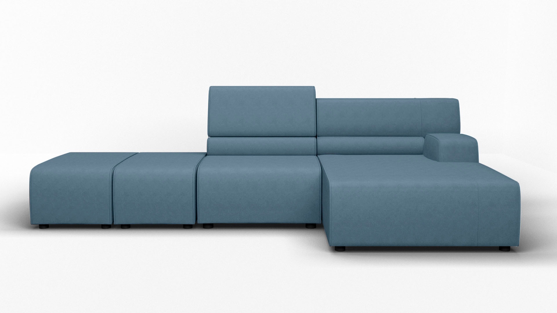 Egoitaliano Ecksofa »Babouche, Designsofa mit außergewöhnlichem Sitzkomfort günstig online kaufen