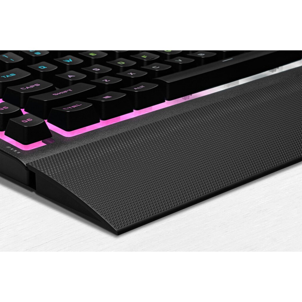 Corsair Gaming-Tastatur »K55 RGB PRO XT«, (Makrotasten-Ziffernblock-USB-Anschluss)