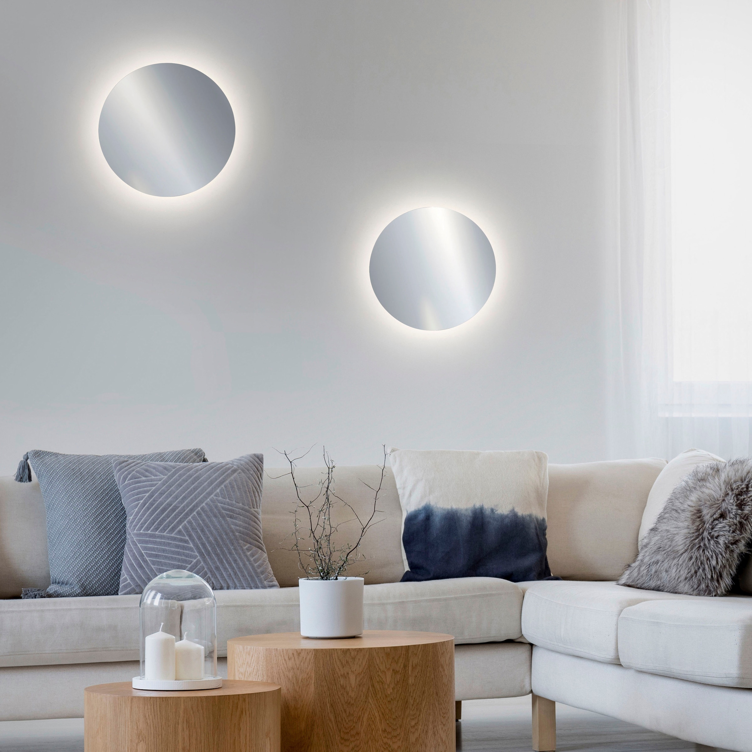 Paul Neuhaus Wandleuchte »AKKU PUNTU«, 1 flammig, Leuchtmittel LED-Board | LED fest integriert