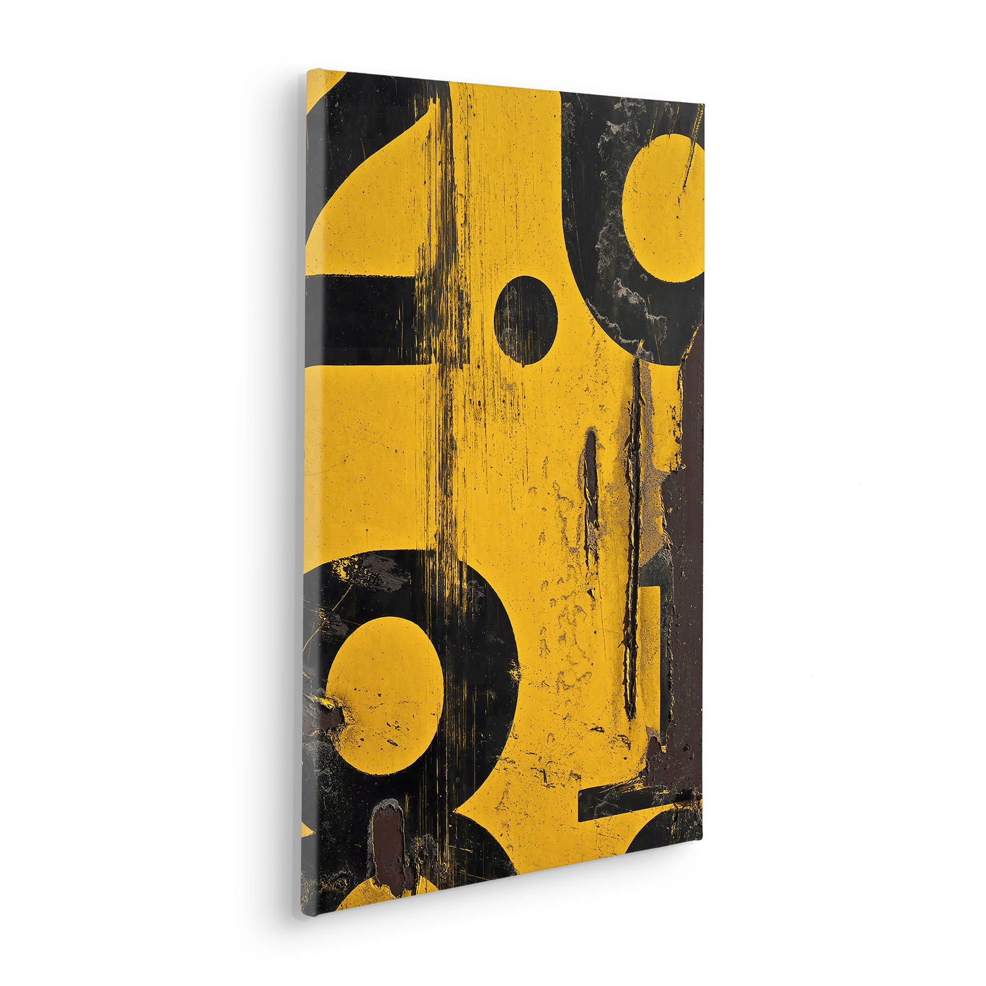 Komar Leinwandbild »Used Letters - Größe 40 x 60 cm«, Natur, (1 St.), Keilrahmenbild mi Echtholzrahmen