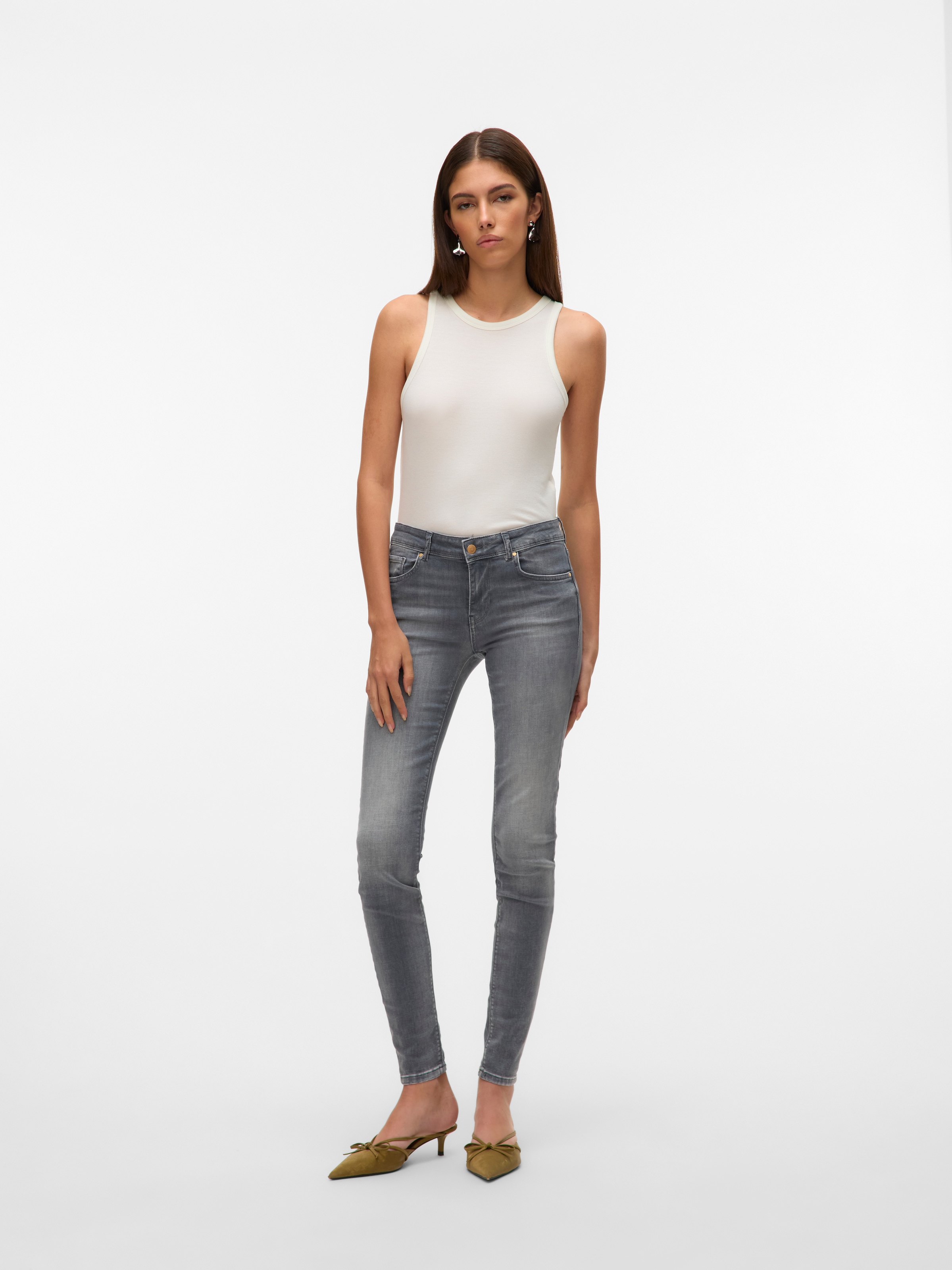Vero Moda Skinny-fit-Jeans »VMLUX MR SLIM JEANS«
