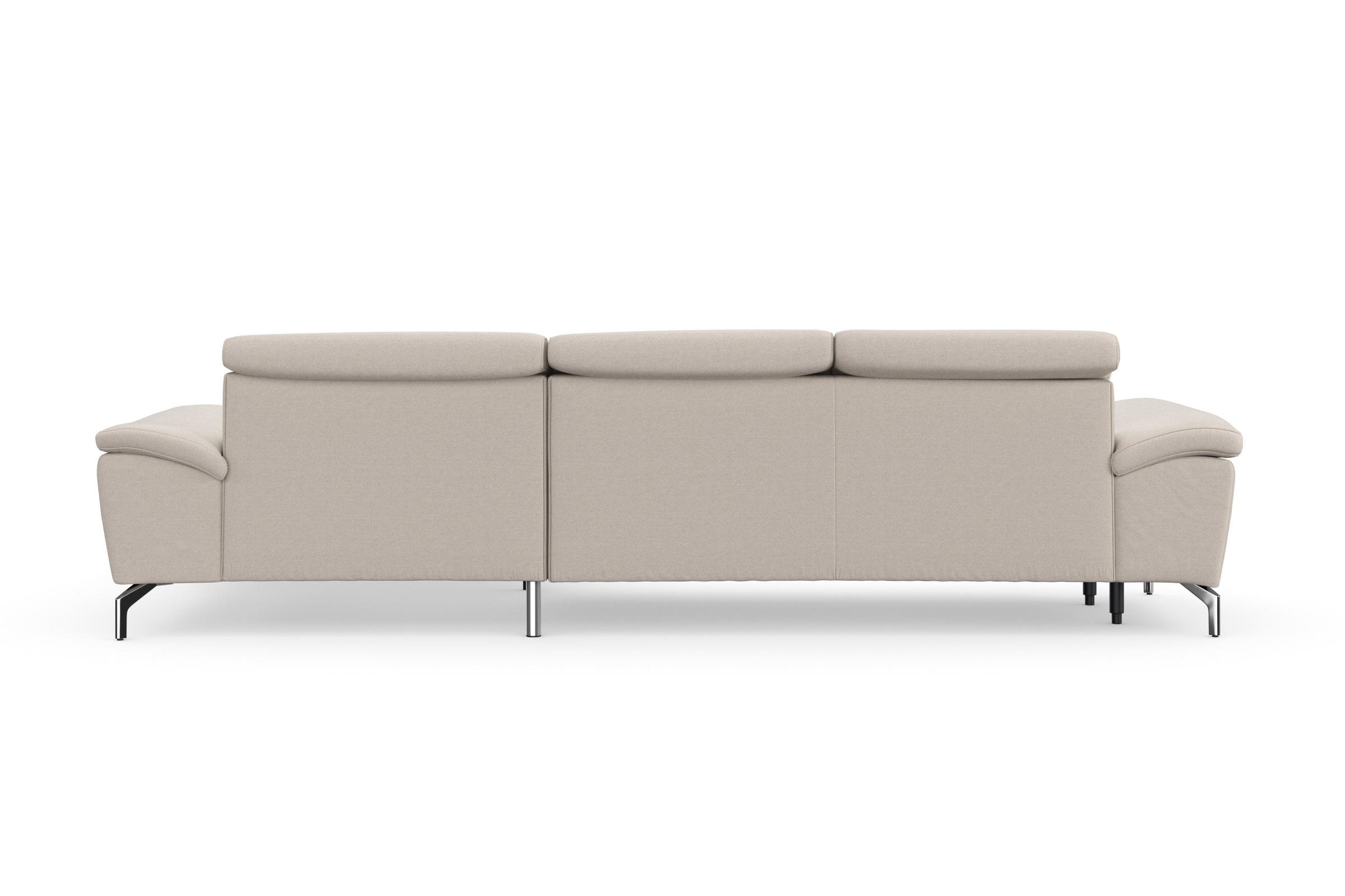 sit&more Ecksofa »Cool L-Form« wahlweise mit Kopfteilverstellung und Vorziehsitz, motorisch