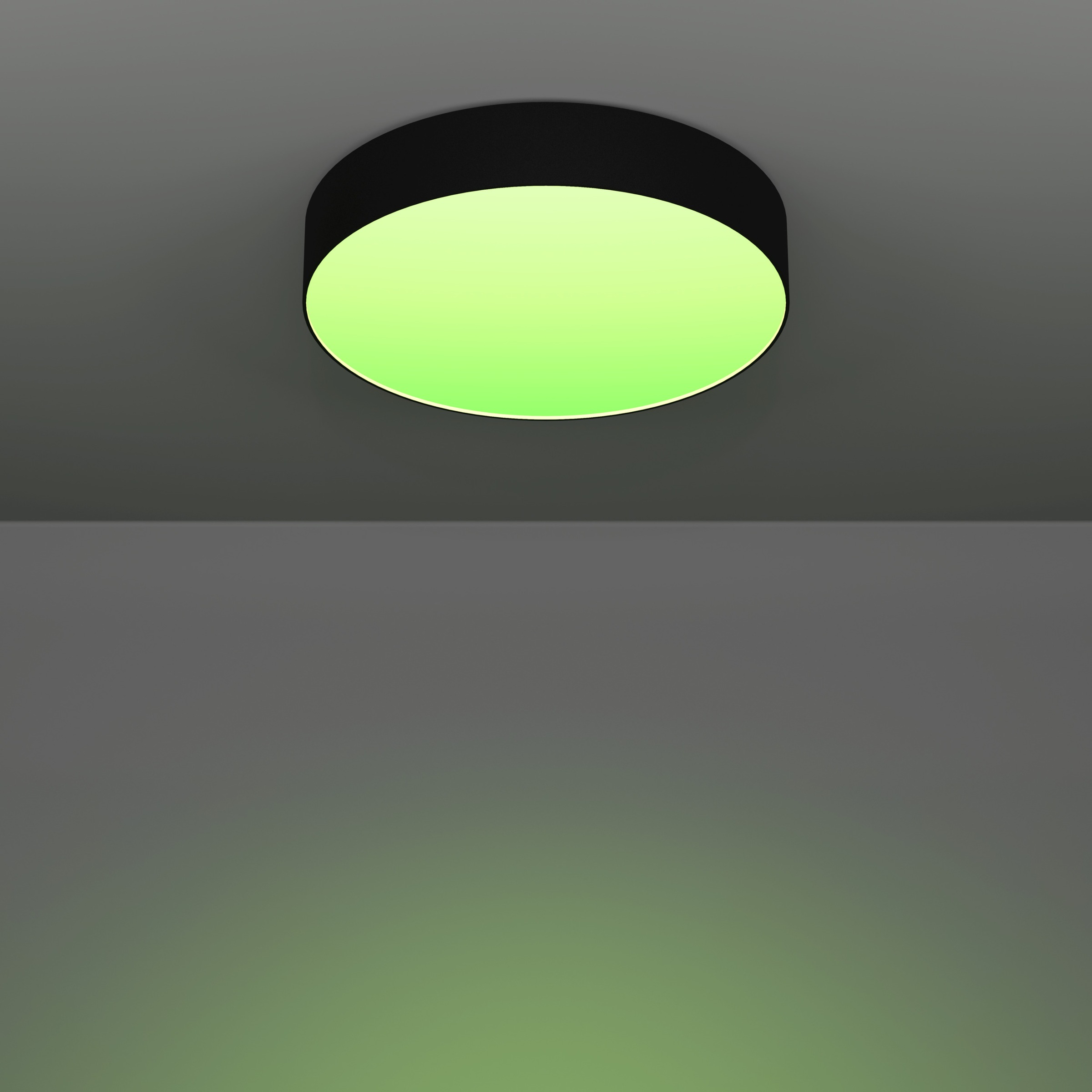 EGLO LED Deckenleuchte »GALLIZZI-Z Deckenlampe - Kunststoff - LED - 15W - IP20« LED-Modul 1 Stk. Kaltweiß | Neutralweiß | RGB | Warmweiß Wohzimmerlampe, Esszimmerlampe, Flur, Schlafzimmer, H7 x Ø39 cm