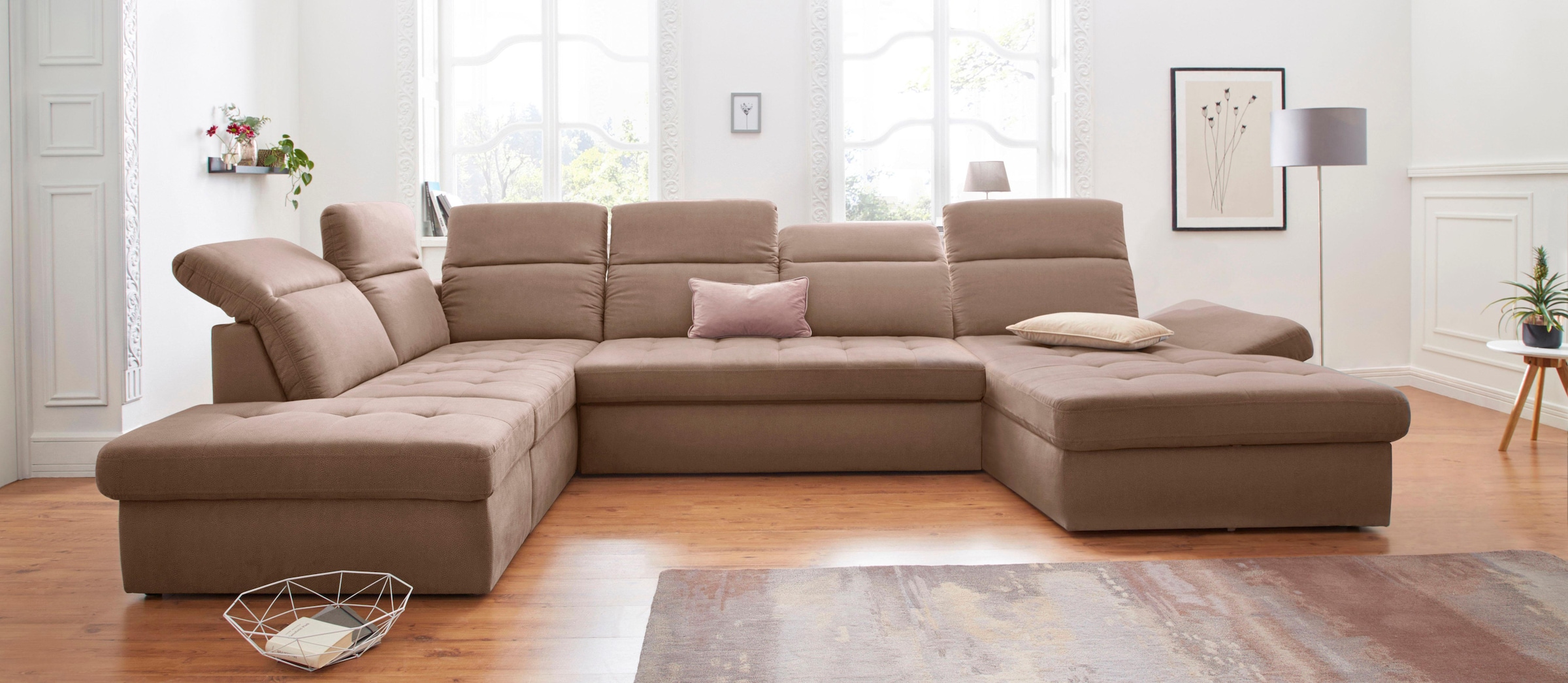 sit&more Wohnlandschaft »Stardust U-Form« inklusive Kopfteilverstellung und günstig online kaufen