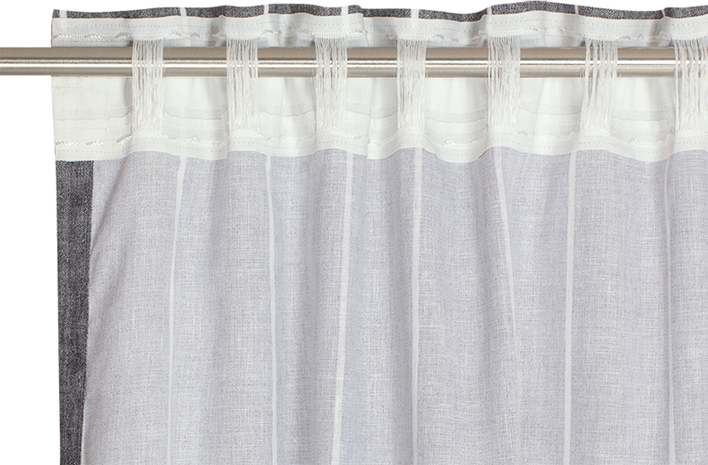 Esprit Vorhang »Harp Stripe«, (1 St.), im zeilosen, modernen Leinenlook