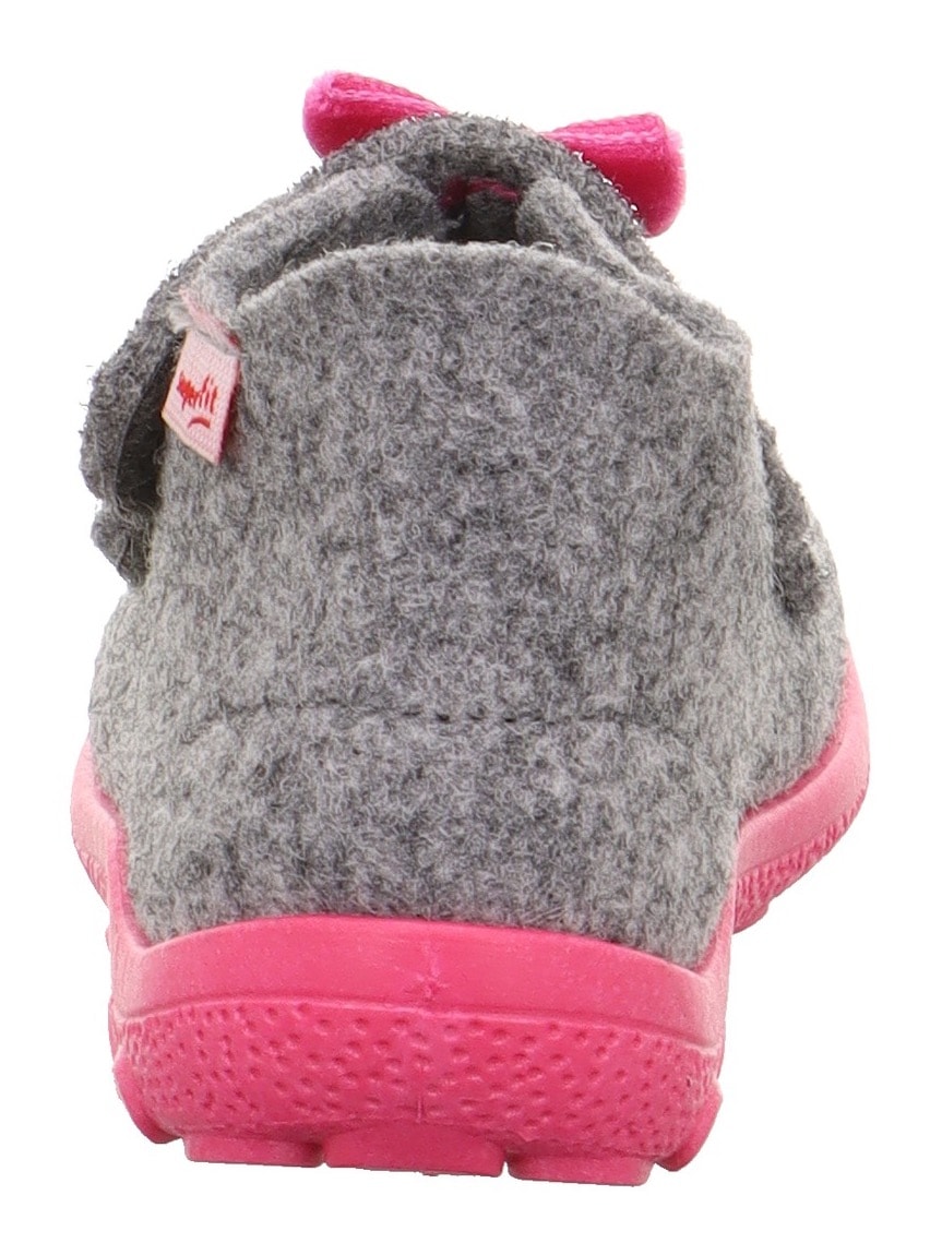 Superfit Hausschuh »HAPPY OCTI WMS: Mittel«, Babyschuh mit Klettverschluss, Größenschablone zum Download