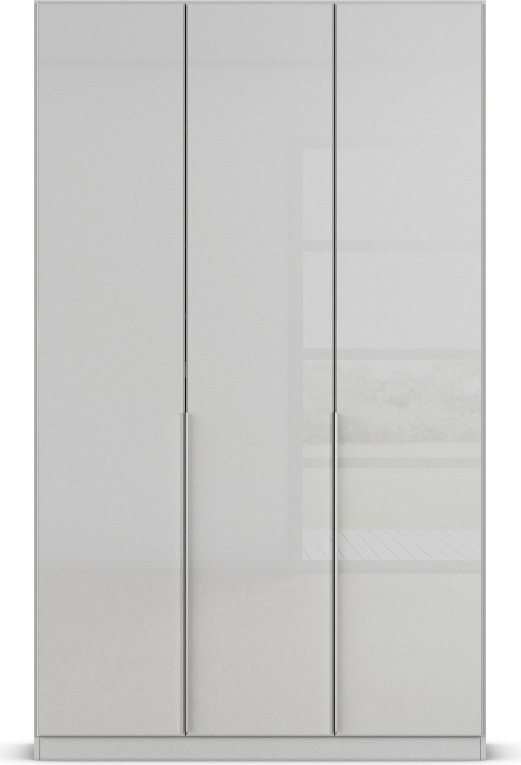 rauch Drehtürenschrank »Kleiderschrank Kleiderschränke Schrank Garderobe AGORDO mit Glasfront«, (in zwei Griff-Farben), durchdachte Innenausstattung, in 6 Breiten und 2 Höhen MADE IN GERMANY