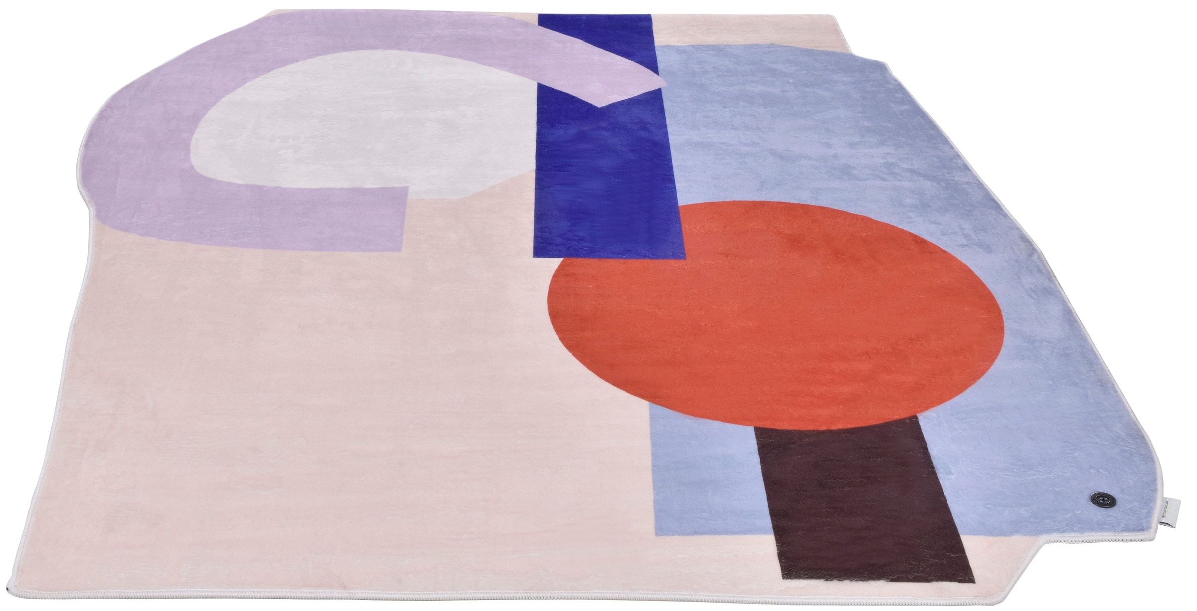 TOM TAILOR HOME Teppich »Shapes - NINE«, Motivform, 5 mm Höhe, Kurzflor, be günstig online kaufen