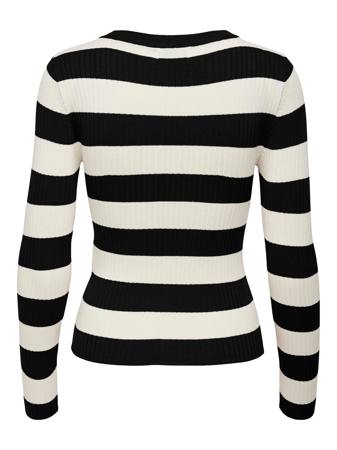 JDY Rundhalspullover »JDYPLUM L/S O-NECK PULLOVER KNT NOOS«