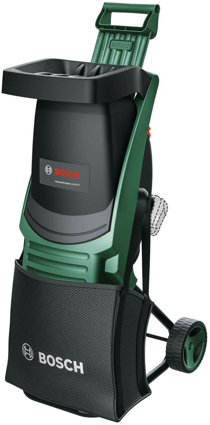 Bosch Home & Garden Häcksler »UniversalShredder 2x18V-25« kraftvolle 36V-Le günstig online kaufen
