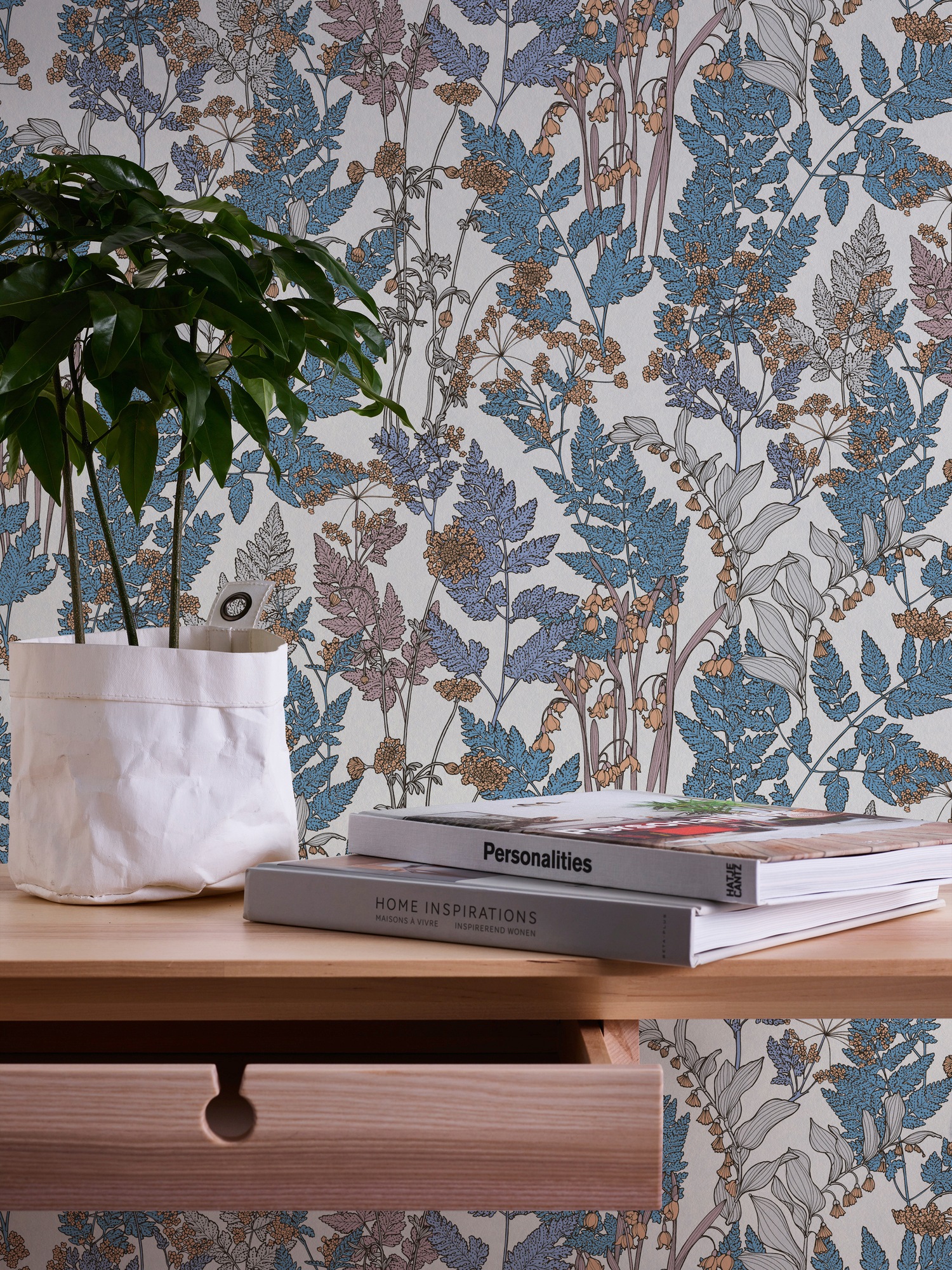 Architects Paper Vliestapete »Floral Impression«, floral-botanisch-Wald, Tapete Blumen Tapeten Wohnzimmer Schlafzimmer Küche modern Design Büro