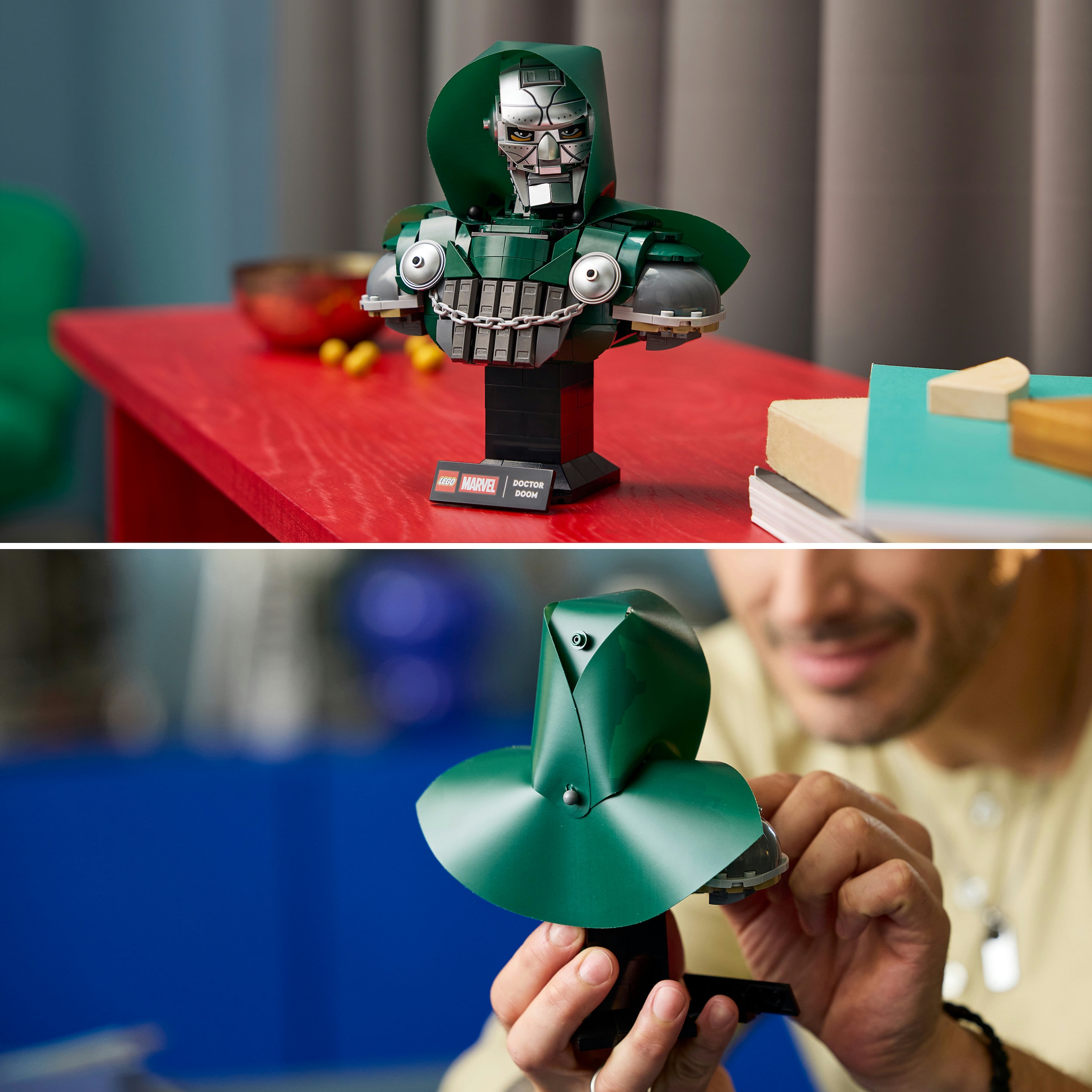 LEGO® Konstruktionsspielsteine »Doctor Doom Büste (76345), LEGO Super Heroes« Made in Europe