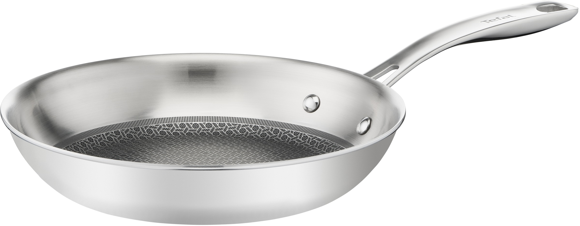 Tefal Bratpfanne »Eternal Mesh« Edelstahl 18/10 1 Stk. tlg. Triply3-Schicht günstig online kaufen