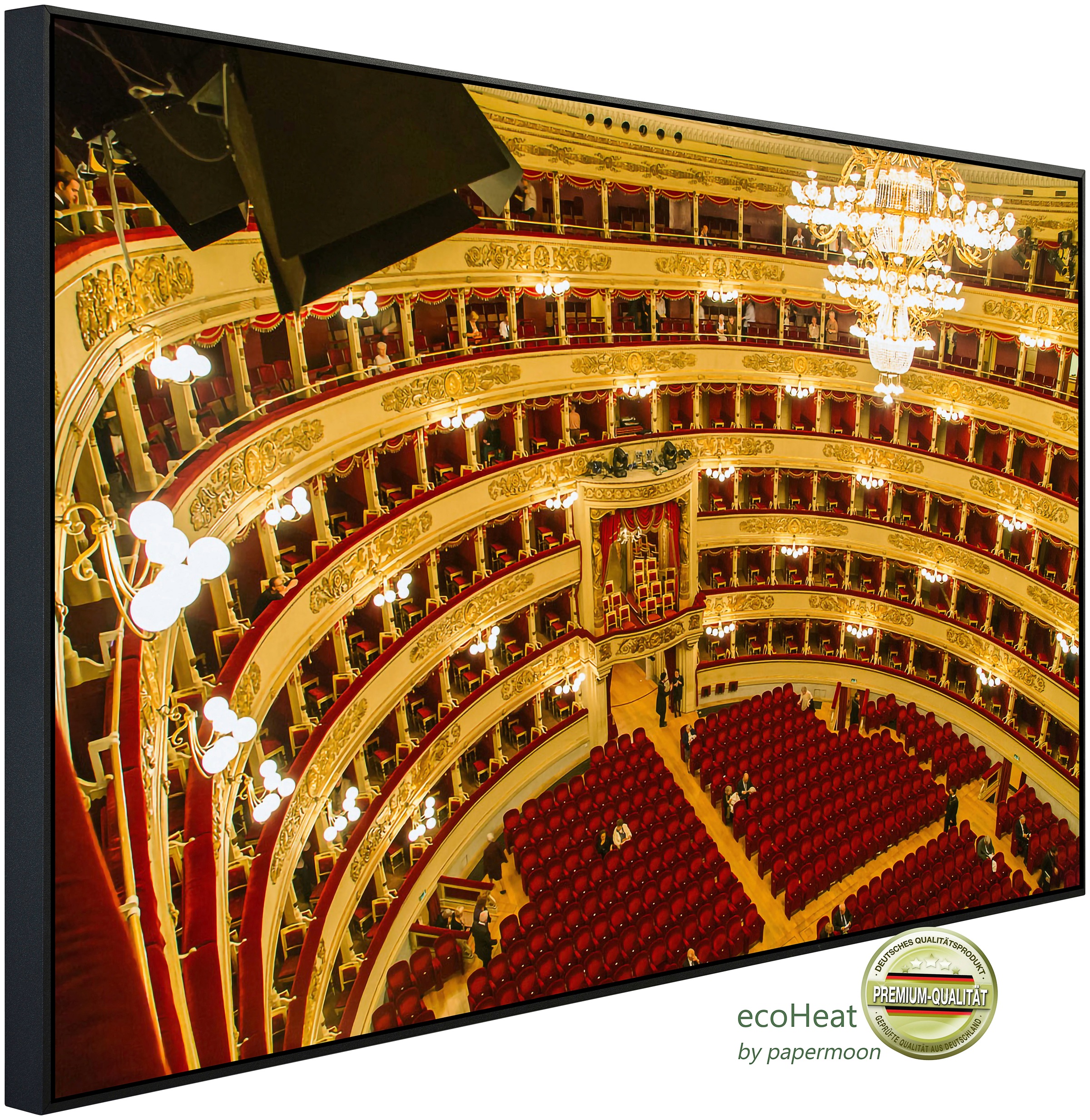 Papermoon Infrarotheizung »Die Scala in Mailand«, sehr angenehme Strahlungs günstig online kaufen