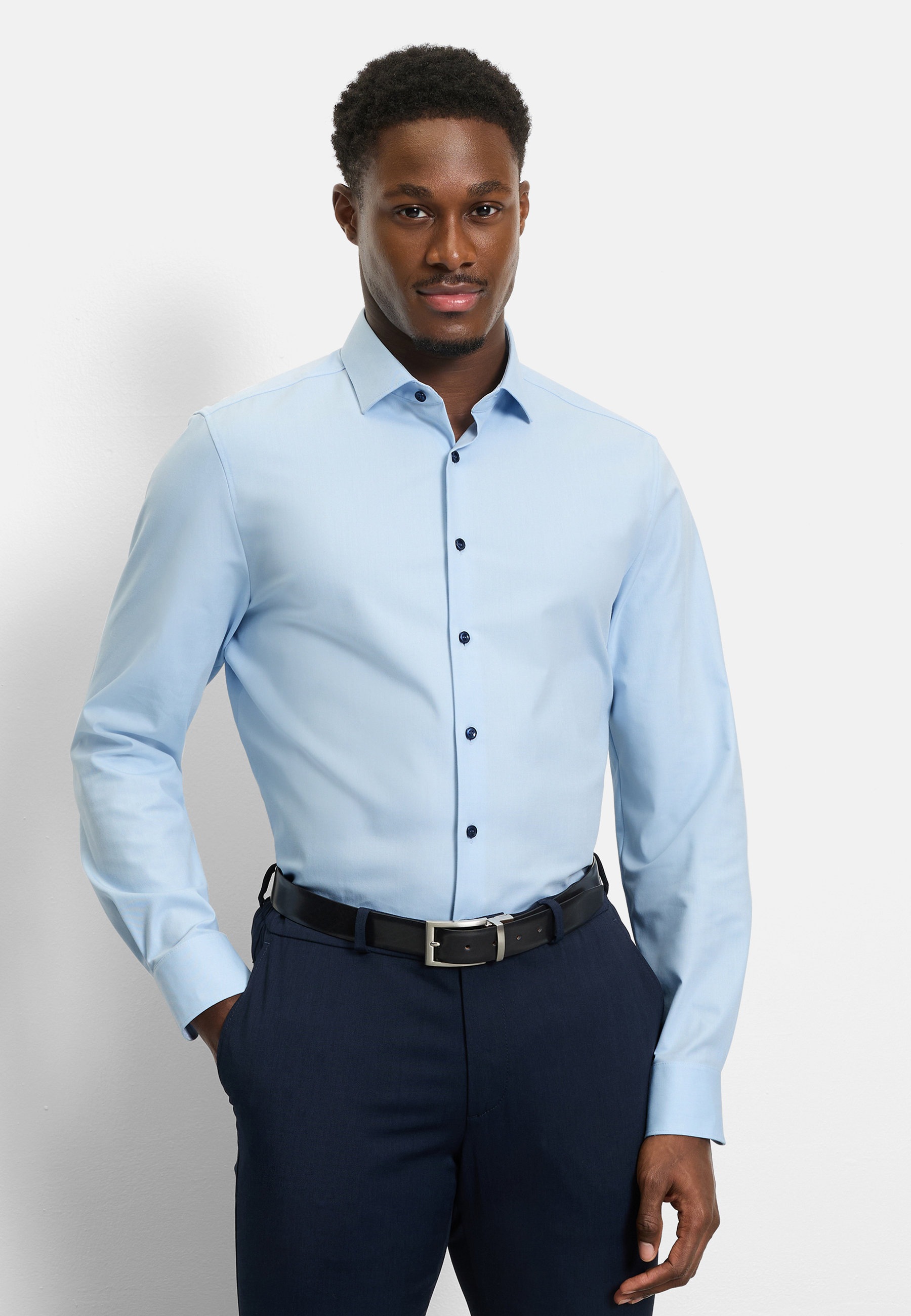 OLYMP Businesshemd »OLYMP Level Five 24/Seven, body fit, Modern Kent«