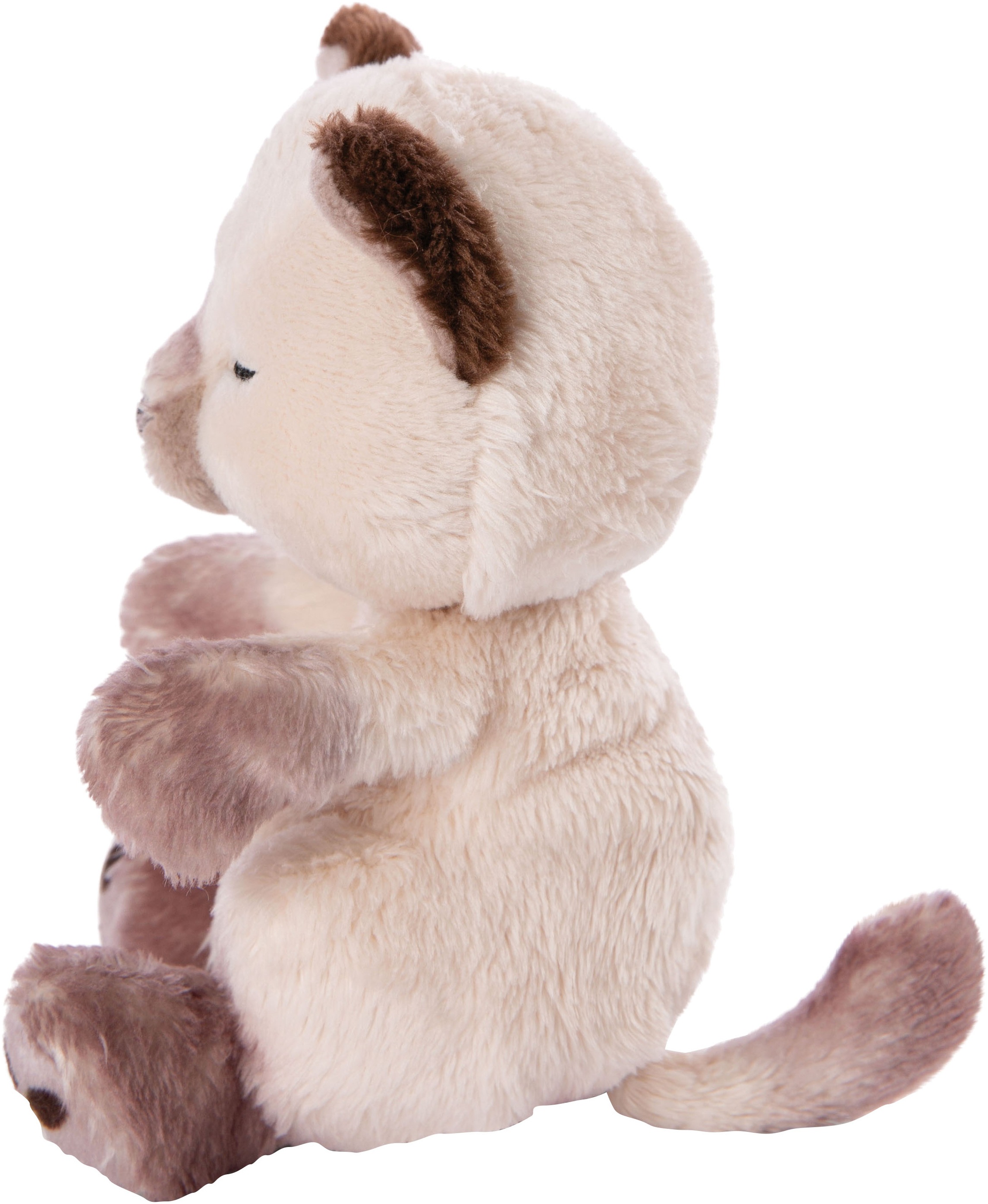 Nici Kuscheltier »Sleeping Pets, Katze Siam, 12 cm« im Körbchen