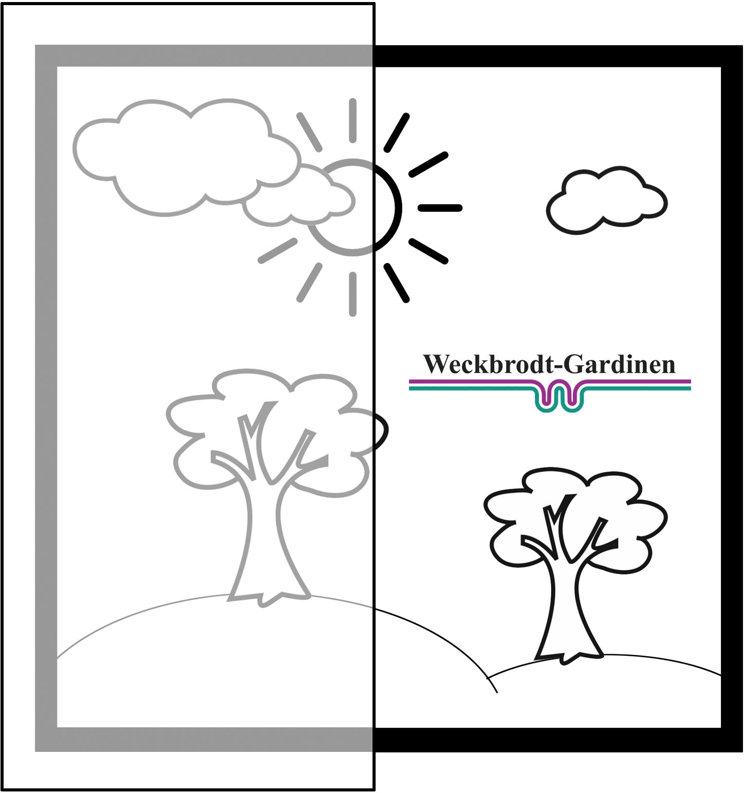 Weckbrodt Vorhang »Daisy«, (1 St.), Voile, halbtransparent, bestickt, Floral, geblümt, Gardine, Store