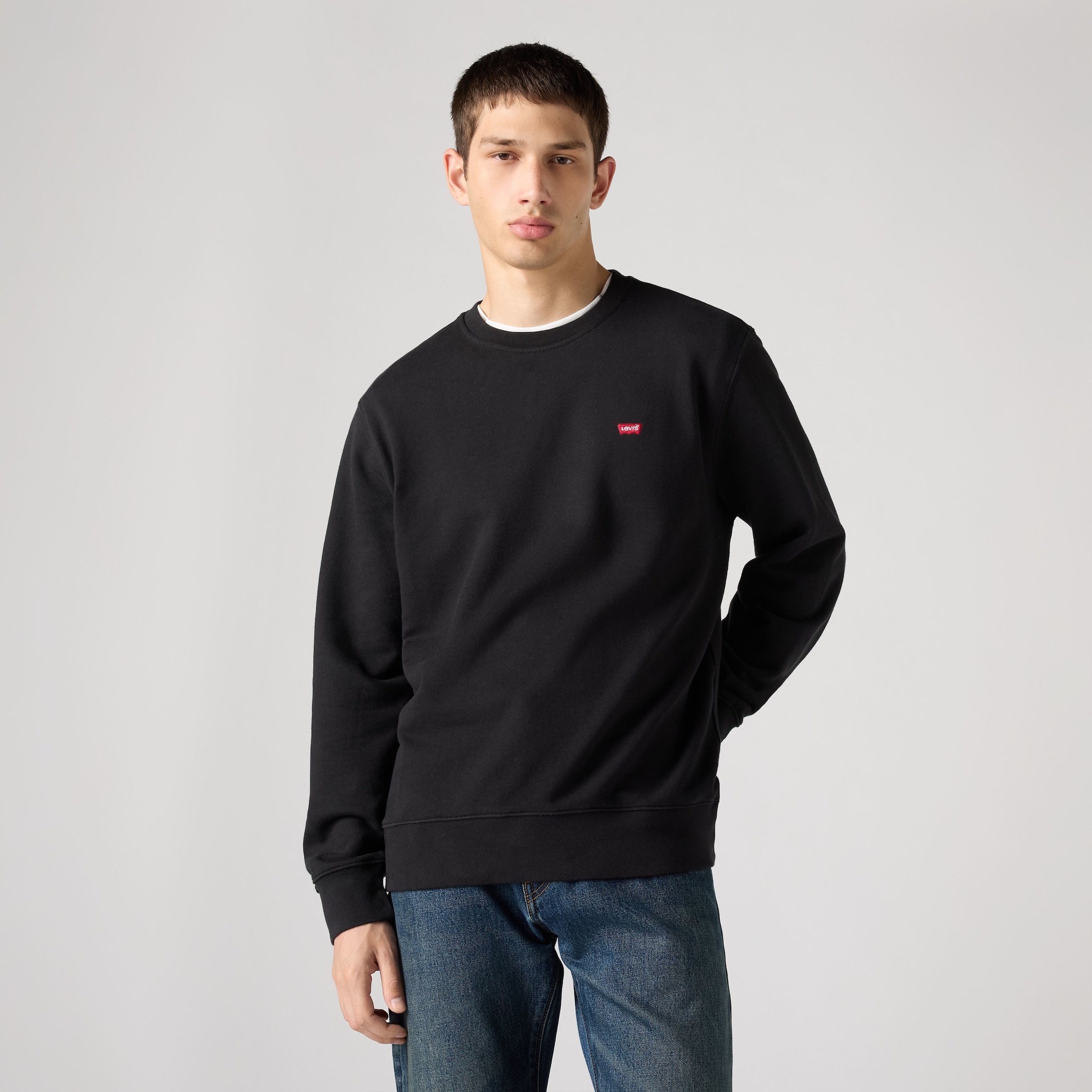 Levi's® Sweatshirt »SWEATSHIRT NEW ORIGINAL CREW«, Innen weich angeraut

