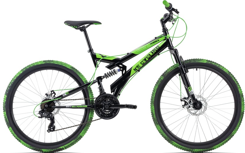 Mountainbike »Crusher«, 21 Gang, Shimano, Tourney Schaltwerk, Kettenschaltung
