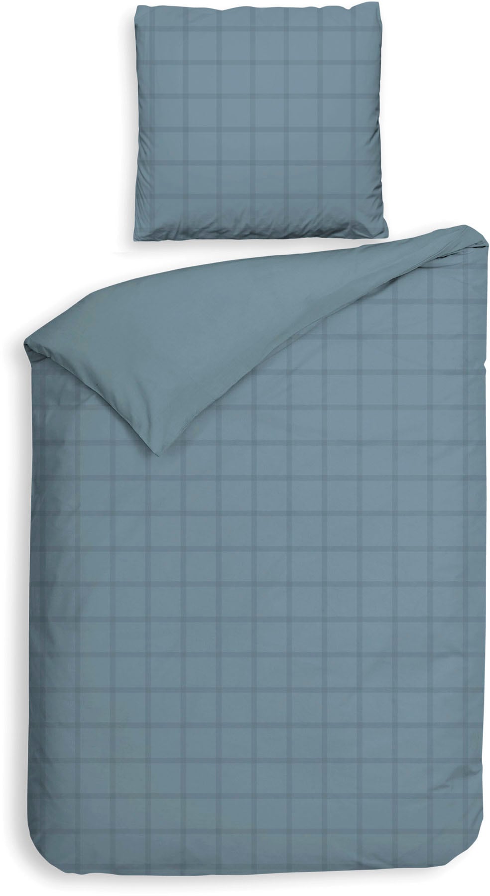 Heckett & Lane Wendebettwäsche »Diamante« 2 Stk. tlg. kariert, hochwertiges günstig online kaufen