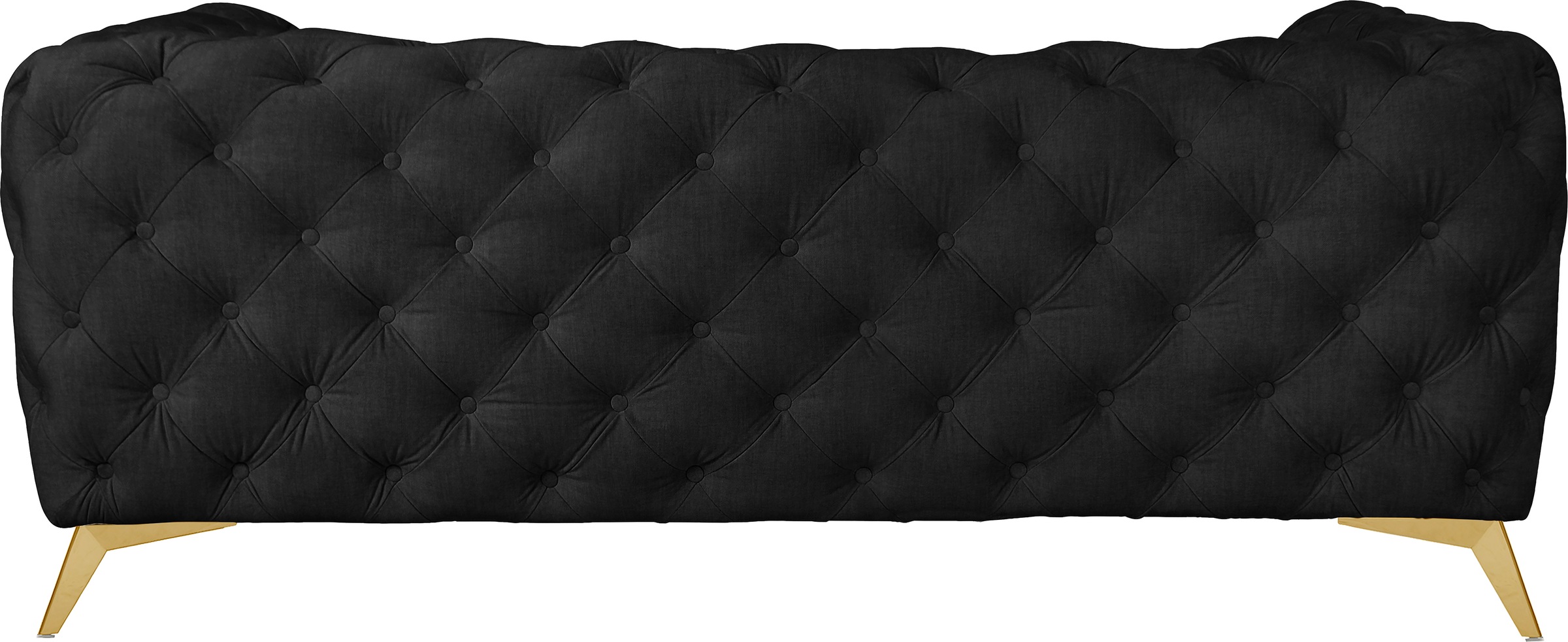 Leonique Chesterfield-Sofa »Glynis«, aufwändige Knopfheftung, moderne Chesterfield Optik, Fußfarbe wählbar