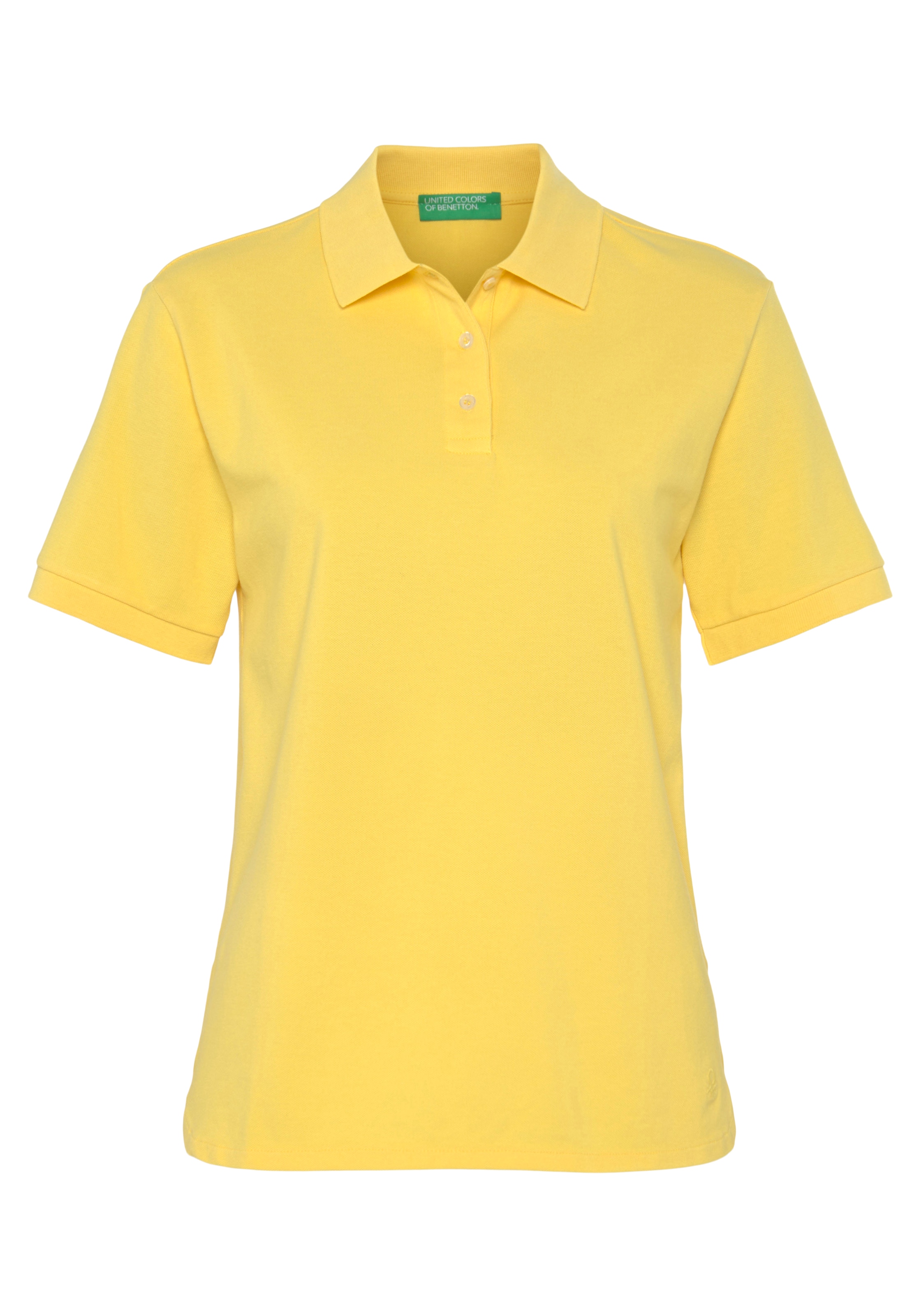 Poloshirt, perlmuttfarbenen of Benetton kaufen Colors United mit Knöpfen