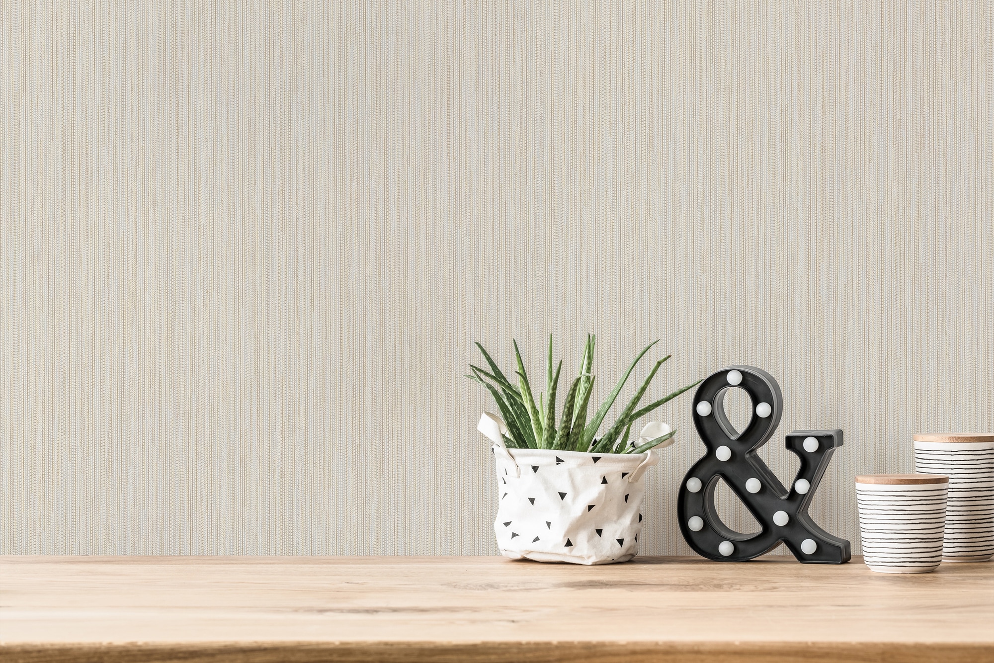 A.S. Création Vliestapete »Attractive 2 Tapete mit Streifen«, leicht glänzend-gemustert-abstrakt, Streifentapete strukturiert Hellgrau Tapeten Wohnzimmer modern Design