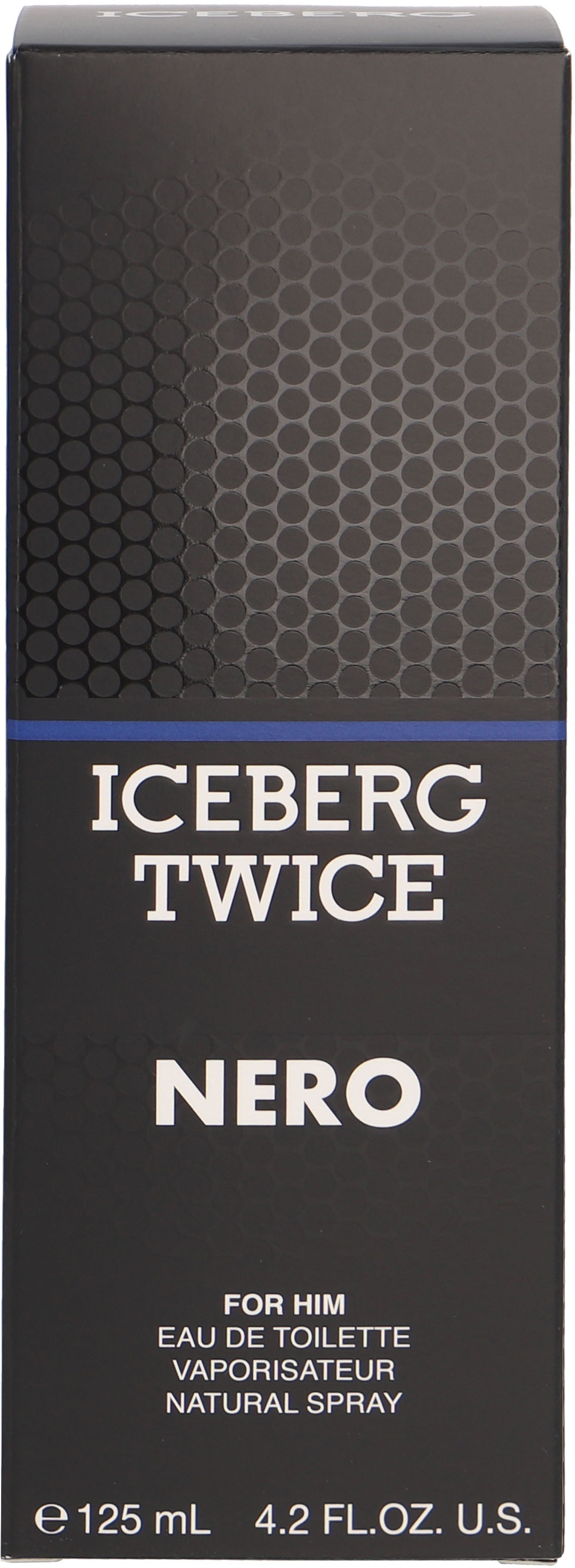ICEBERG Eau de Toilette »Iceberg Twice Nero Homme«, mit einem belebenden Dufterlebnis