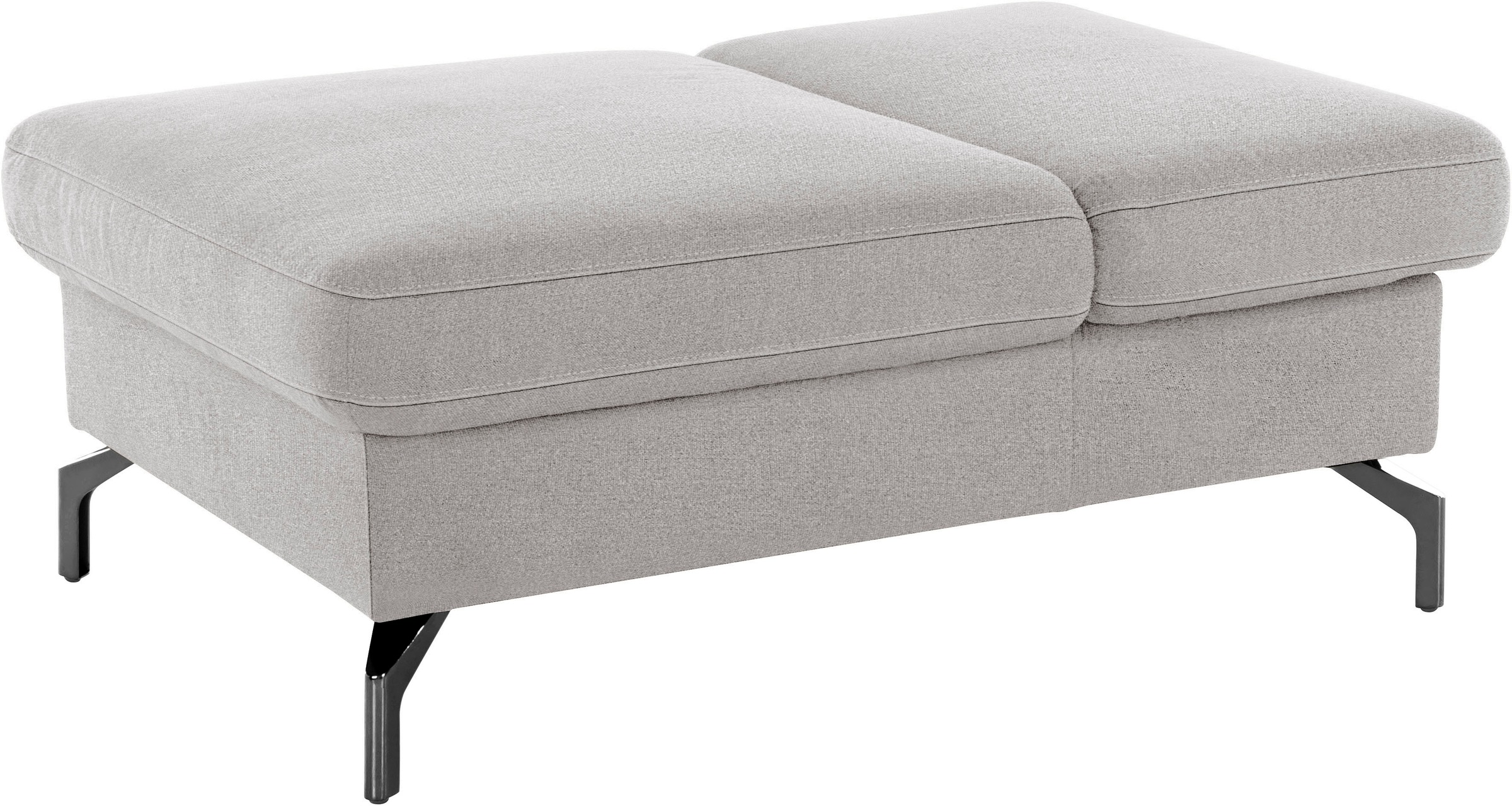 sit&more Hocker »Brisbane« Fußhöhe 12 cm, mit Federkern und Klappfunktion