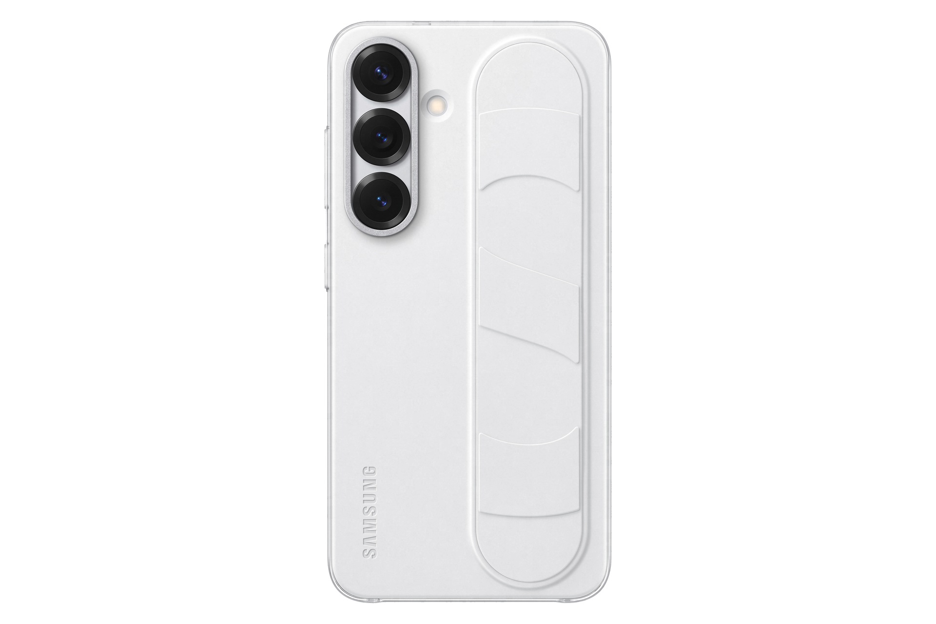 Samsung Handyhülle »Standing Grip Case für Samsung Galaxy S25«, Backcover, Schutzhülle, Handyschutzhülle, Case, Schutzcase, stoßfest