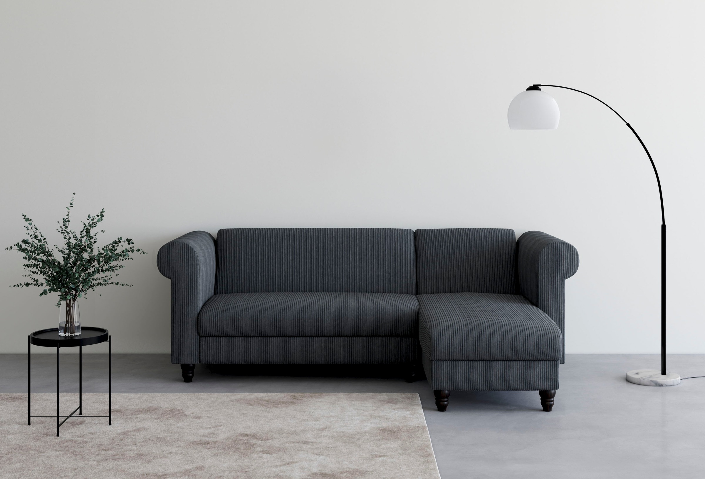 Dorel Home Ecksofa »Felix II, L-Form, Schlafsofa 241cm (Liegefl. 108/195 cm günstig online kaufen
