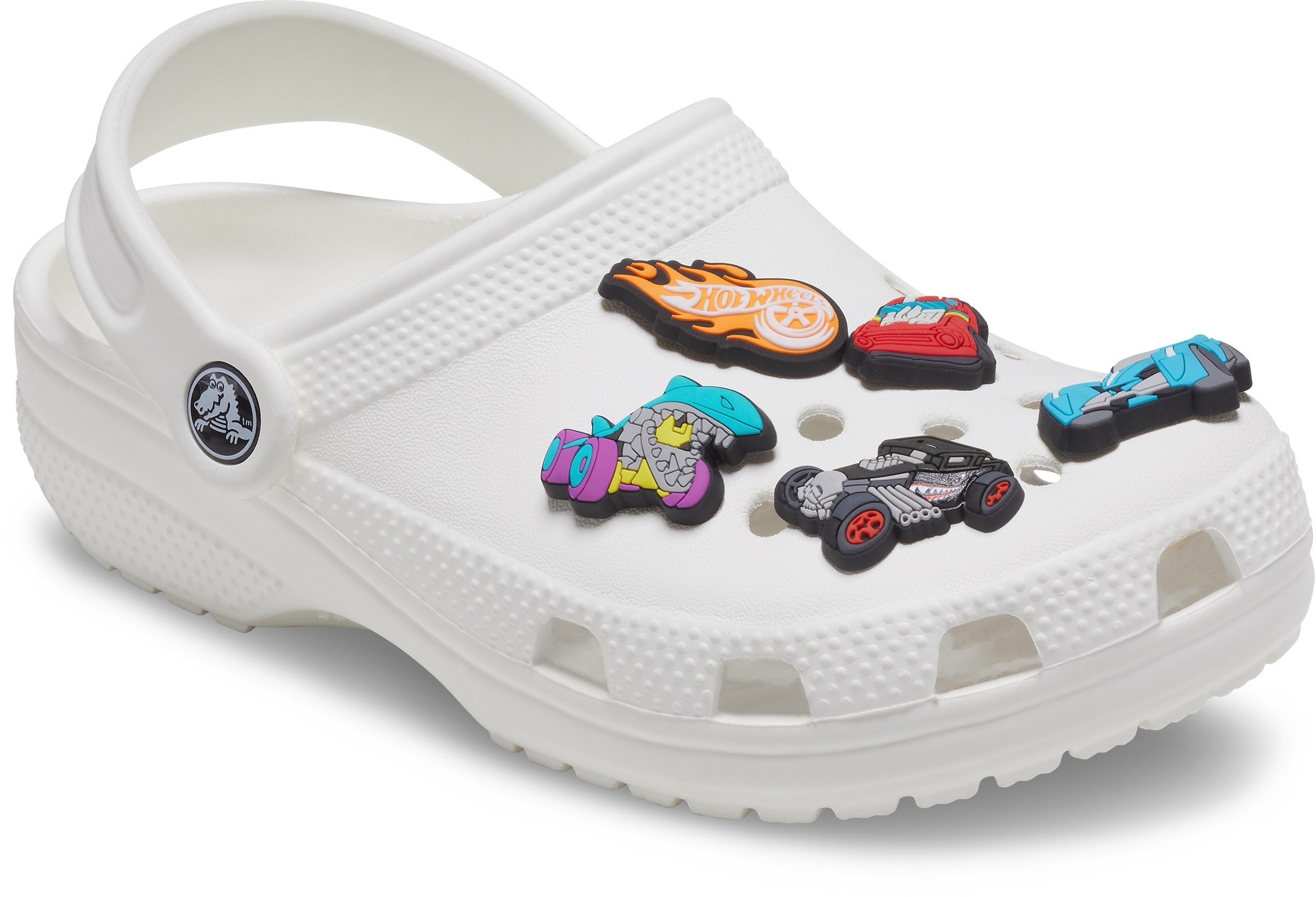 Crocs Schuhanstecker »Jibbitz™ Hot Wheels« Set, Kein Spielzeug. Nicht für Kinder unter 3 Jahren geeignet, 5 Stk. für Crocs Schuhe