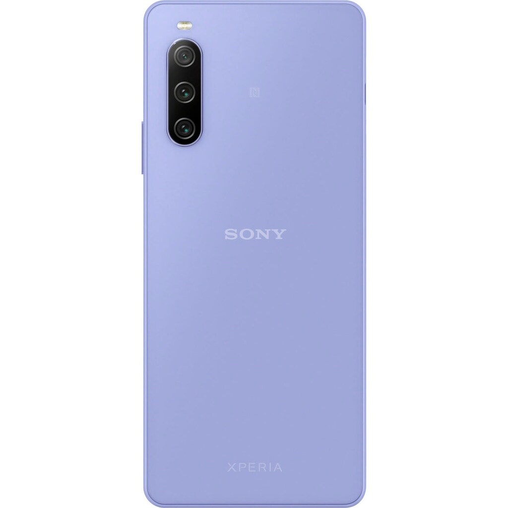 Sony Smartphone »Xperia 10 IV«, lavendel, 15,24 cm/6 Zoll, 128 GB Speicherplatz, 8 MP Kamera