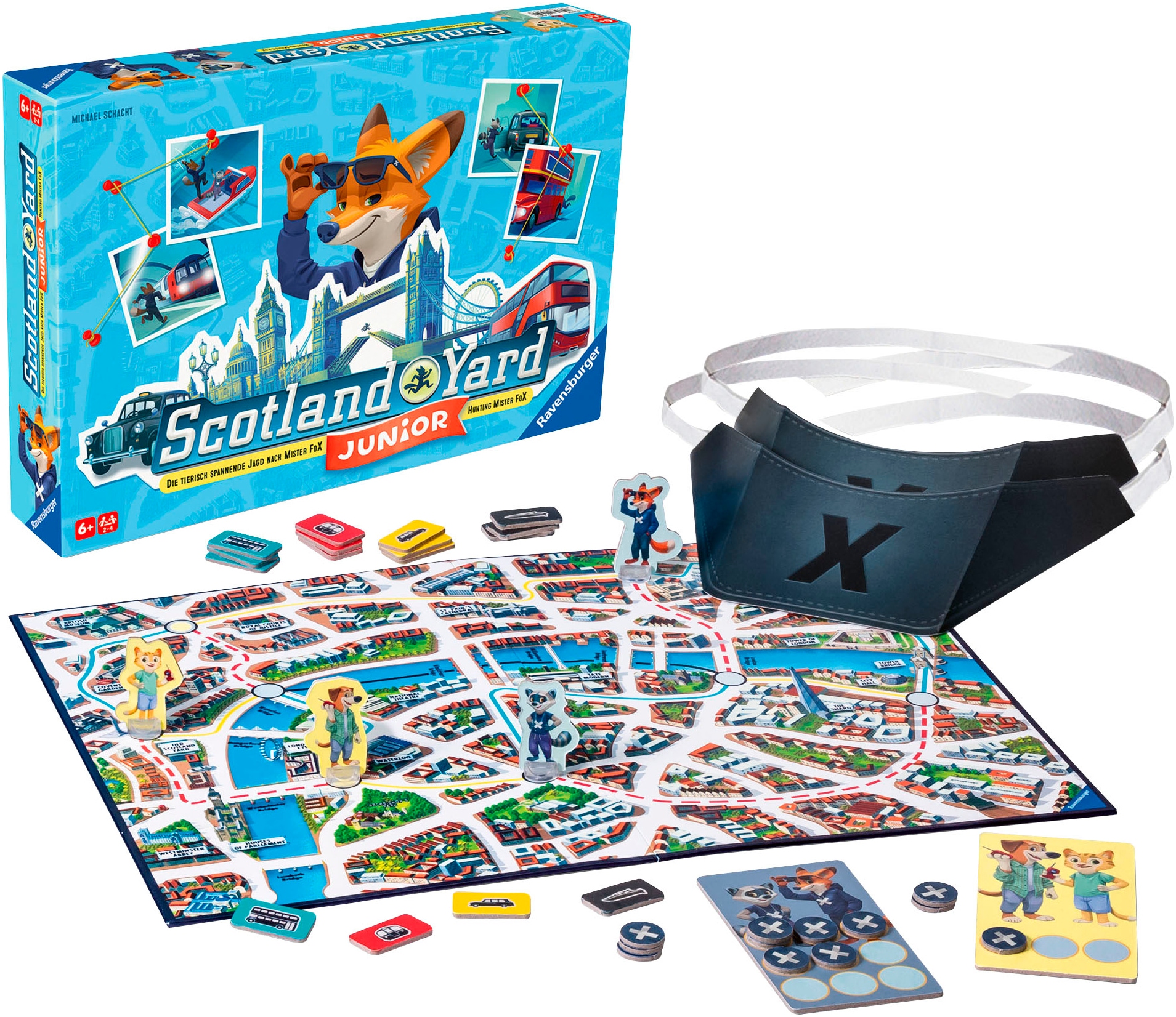Ravensburger Spiel »Scotland Yard Junior«, Made in Europe