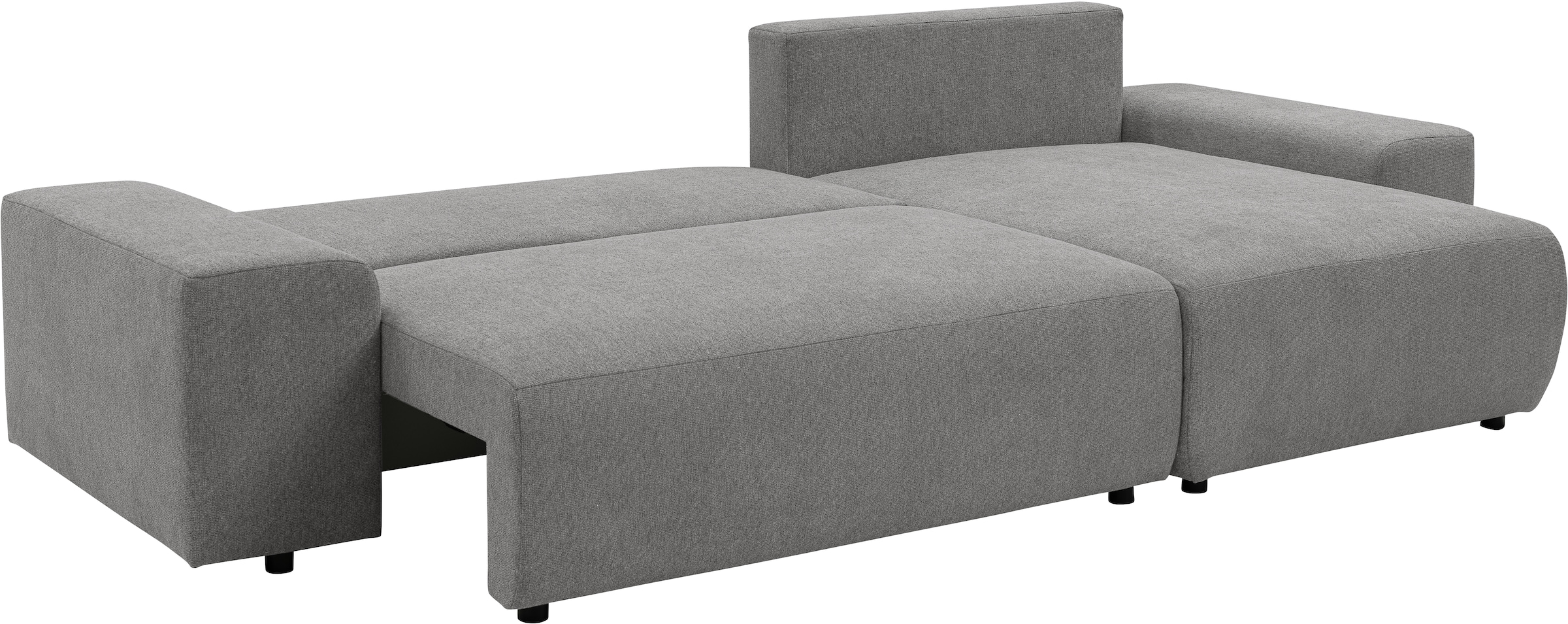 WERK2 Ecksofa »Amsterdam, zeitlos und elegant, Breite 300cm, L-Form«, Design Ecksofa mit hohem Komfort, Schlaffunktion & Bettkasten