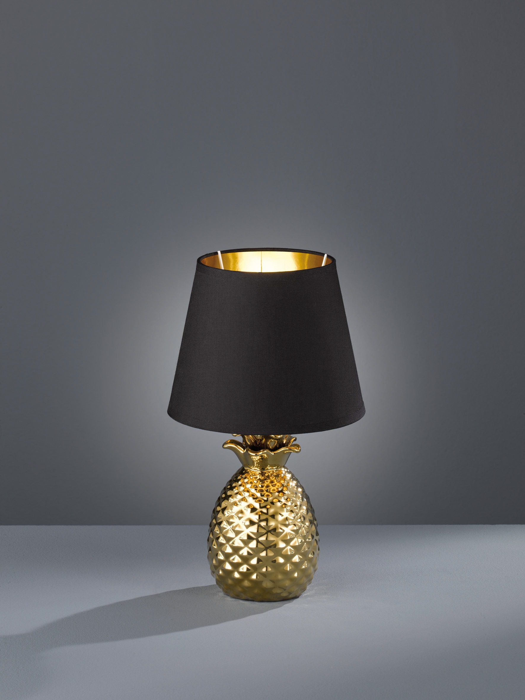 TRIO Leuchten Tischlampe »Pineapple«, 1 flammig, Leuchtmittel E14   ohne Le günstig online kaufen